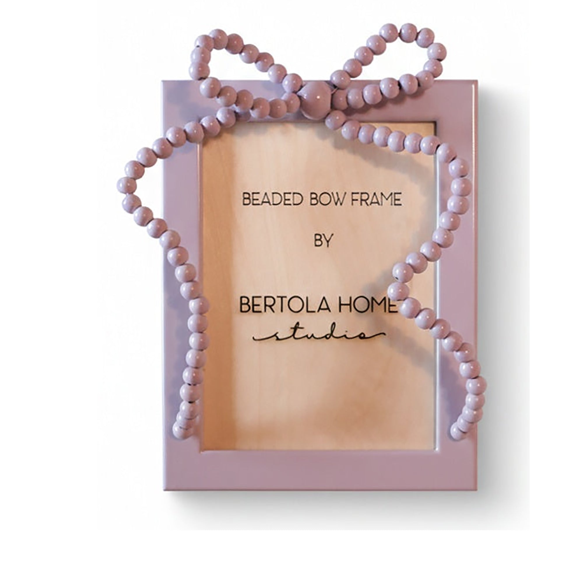 Beaded Bow Frame