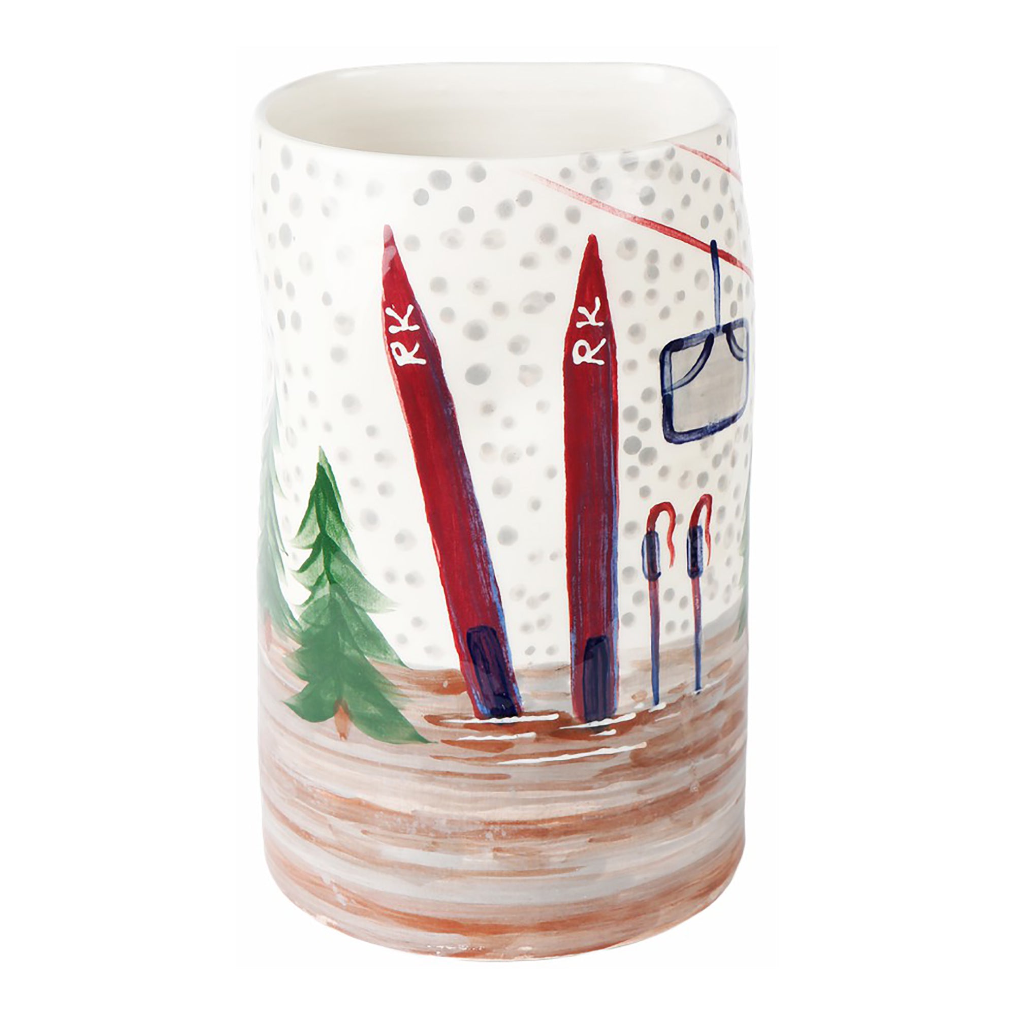 Ski bunch vase