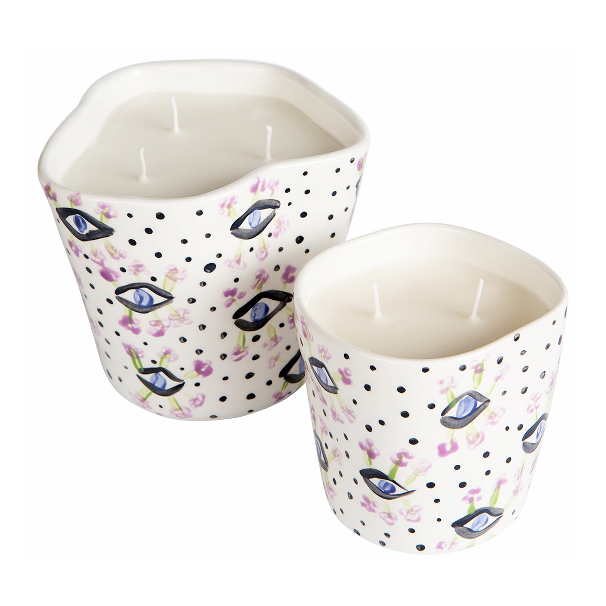 Eyeflower Candle