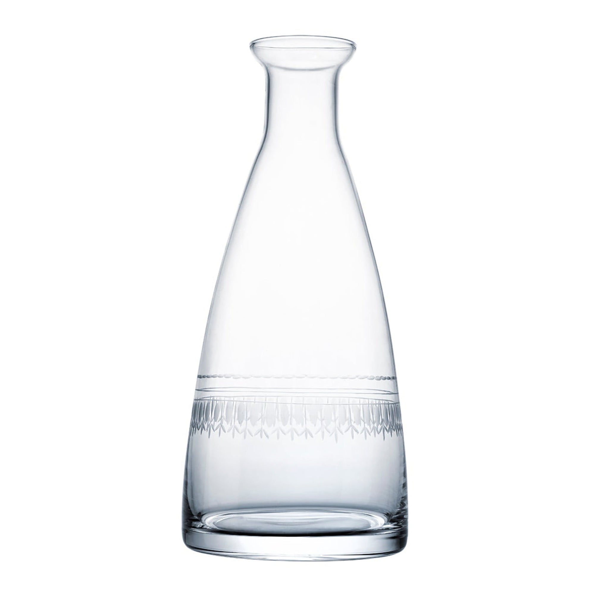 Crystal Carafe | Engraved Ovals