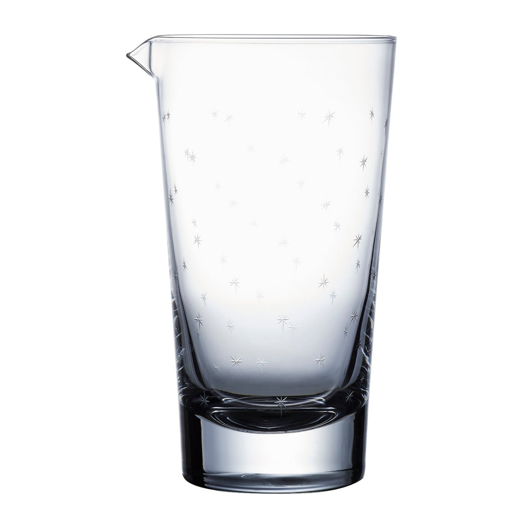 Cocktail Mixing Glass | Engraved Stars