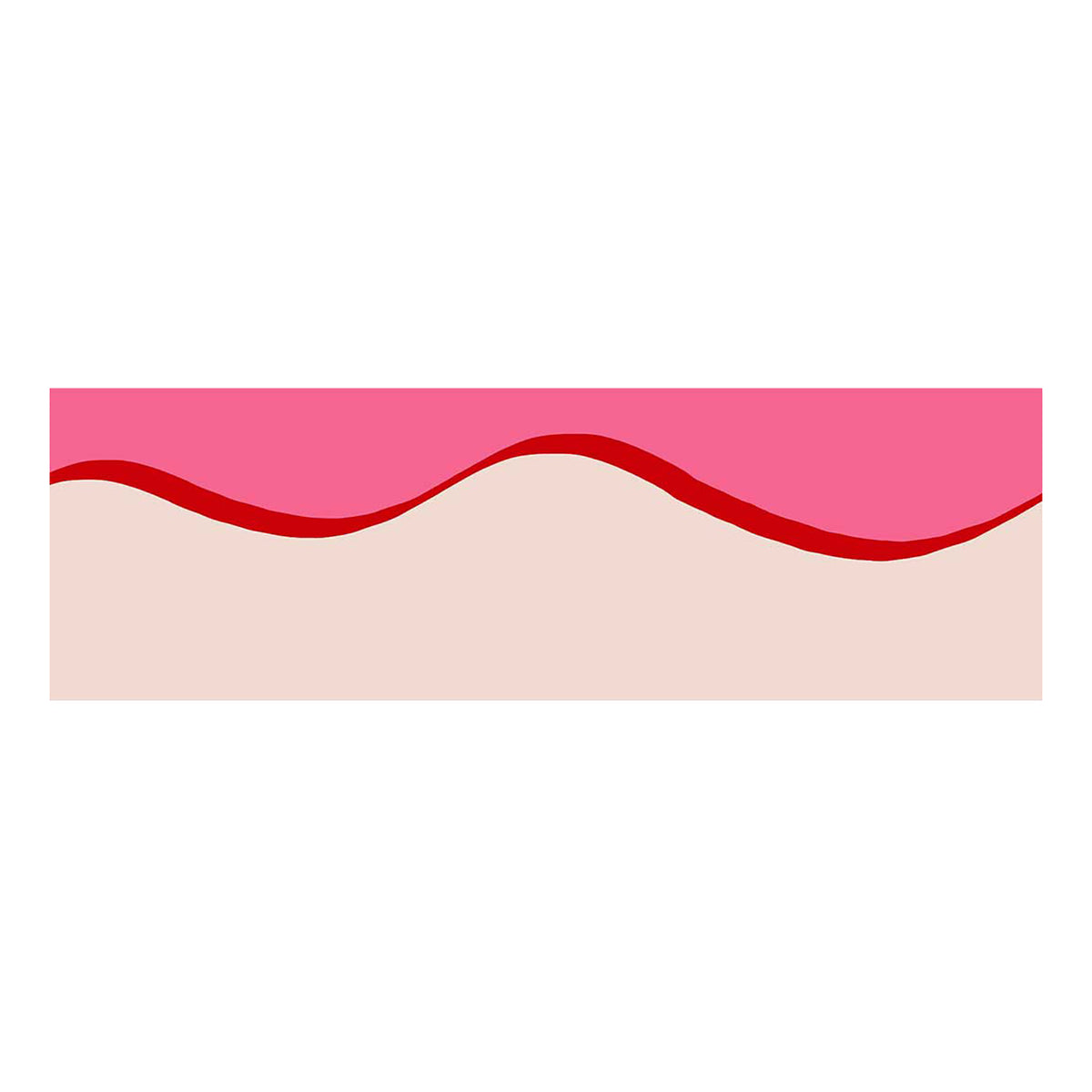Scroll Wallpaper Border | Brilliant Pink | 10m Roll