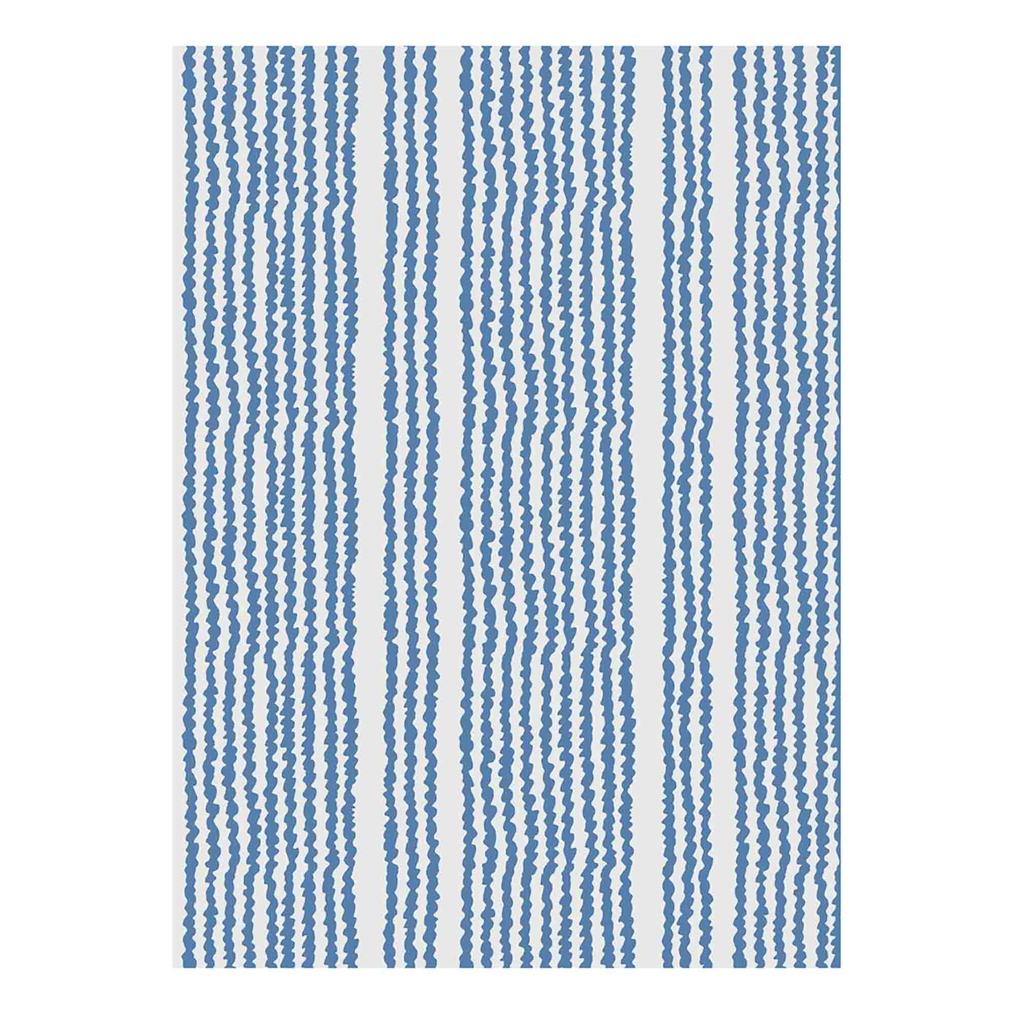 Ripple Stripe Wallpaper - OCEAN