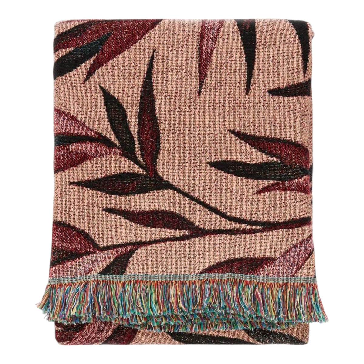 Growth Blush - Recycled Cotton Woven Throw