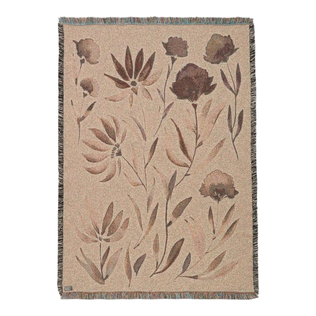 Bloom Recycled Cotton Woven Throw