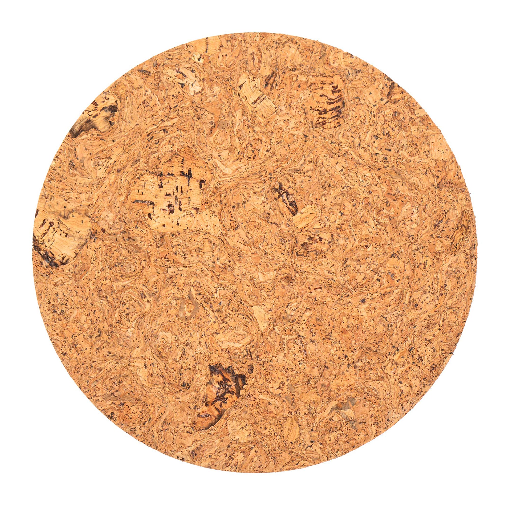 Round Natural Cork Placemat - Natural