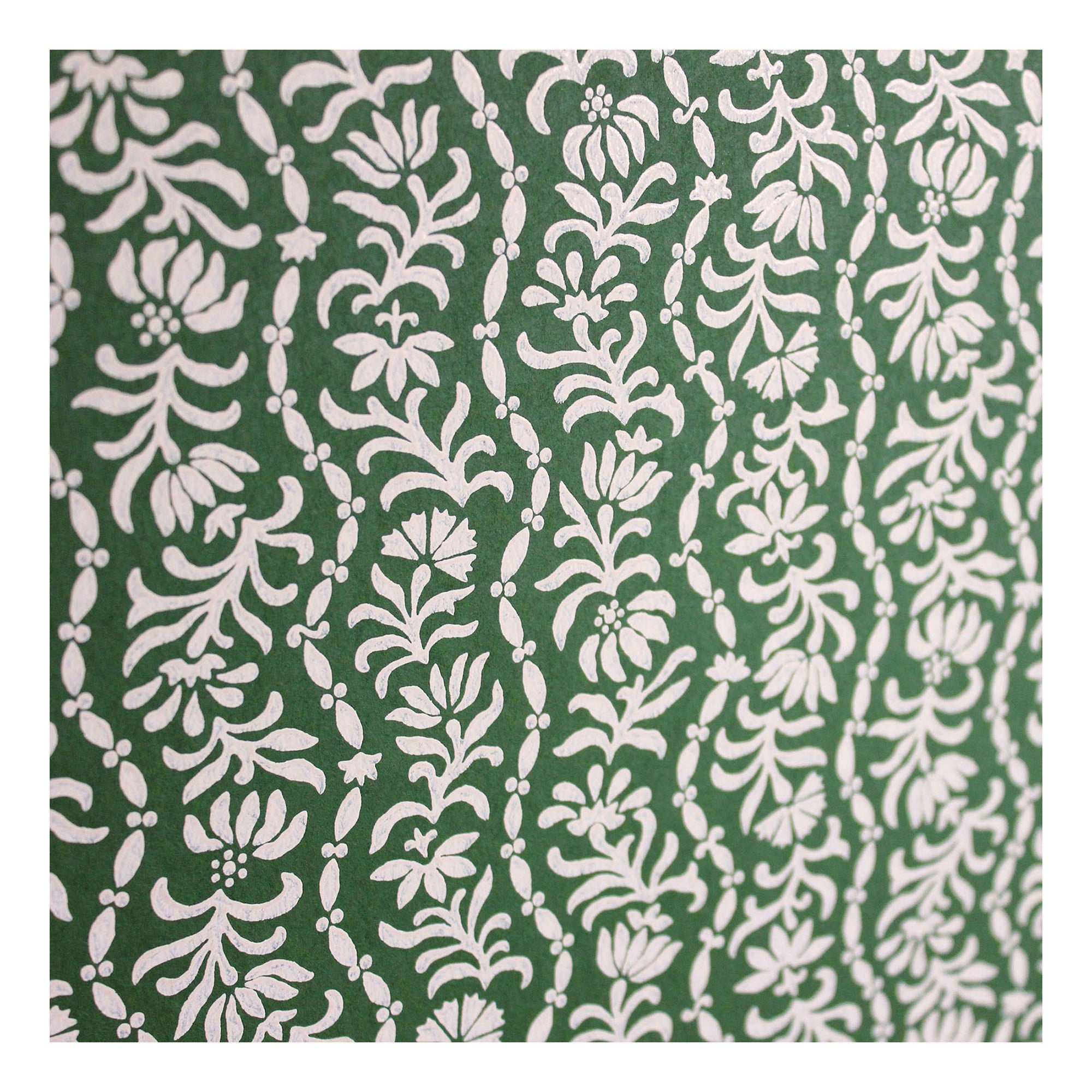Posy Wallpaper - Emerald