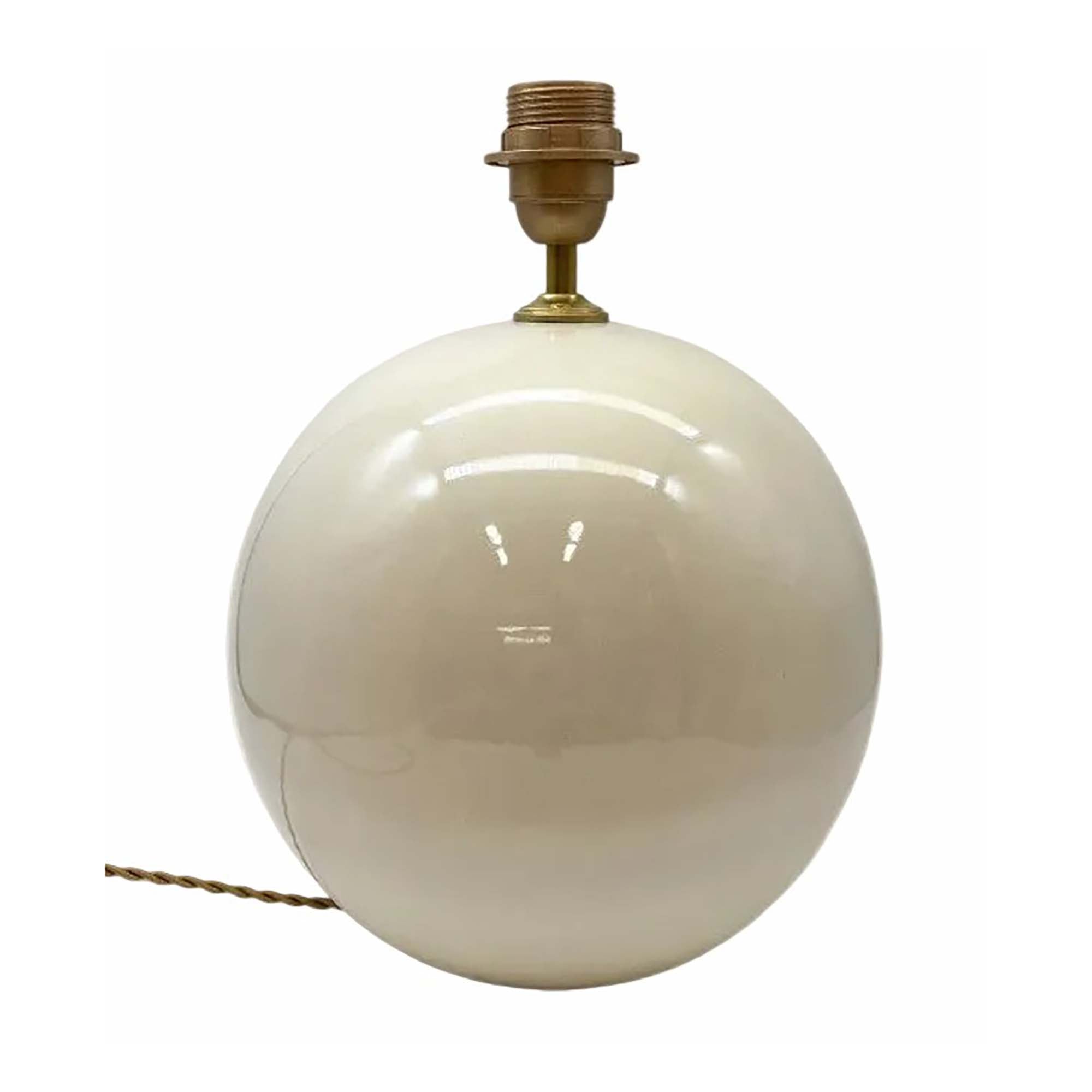 Ceramic Sphere Lamp Base