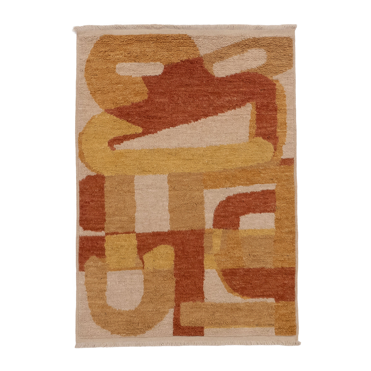 Events and Relationships Ochre Rug | 160 x 230cm