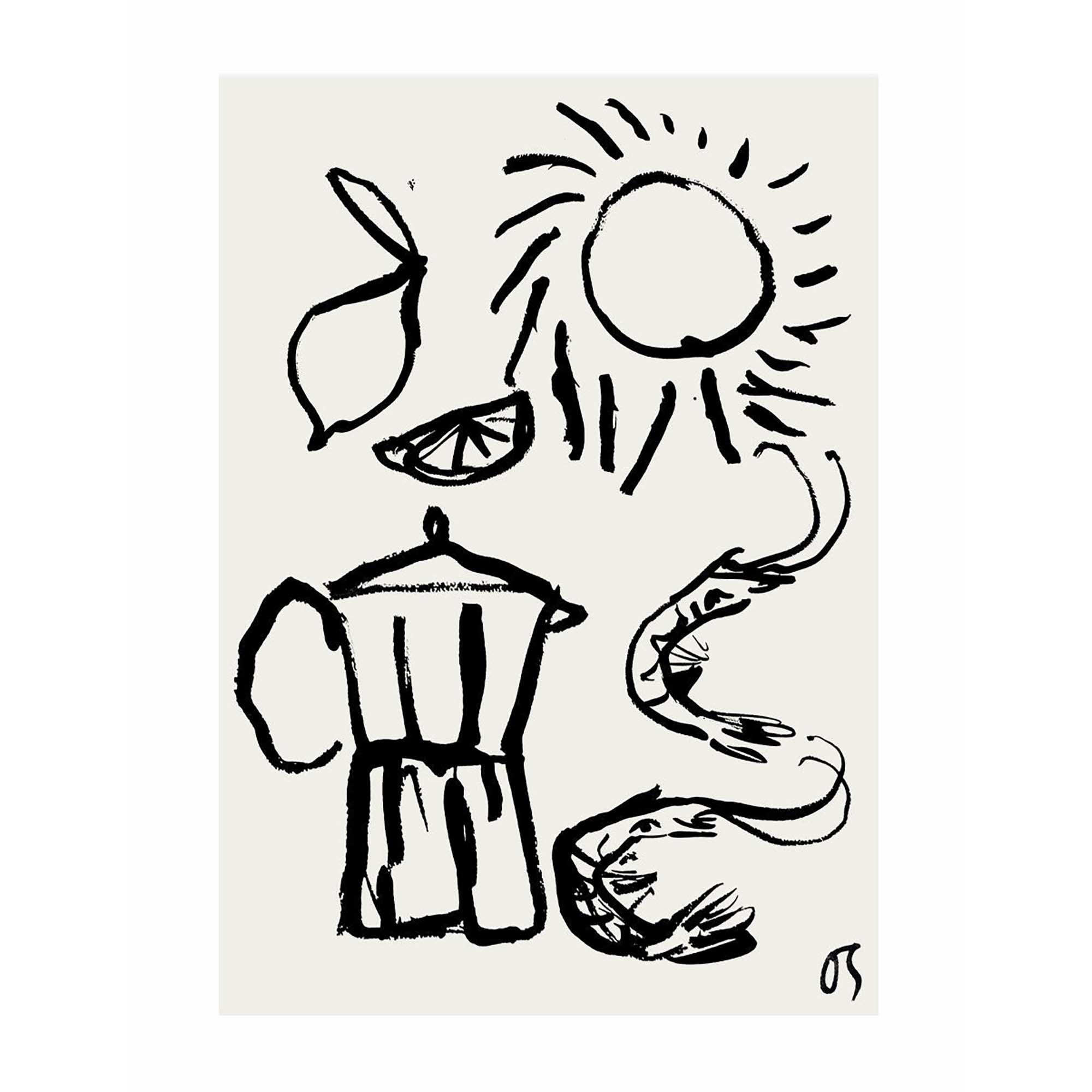 Coffee and Prawns