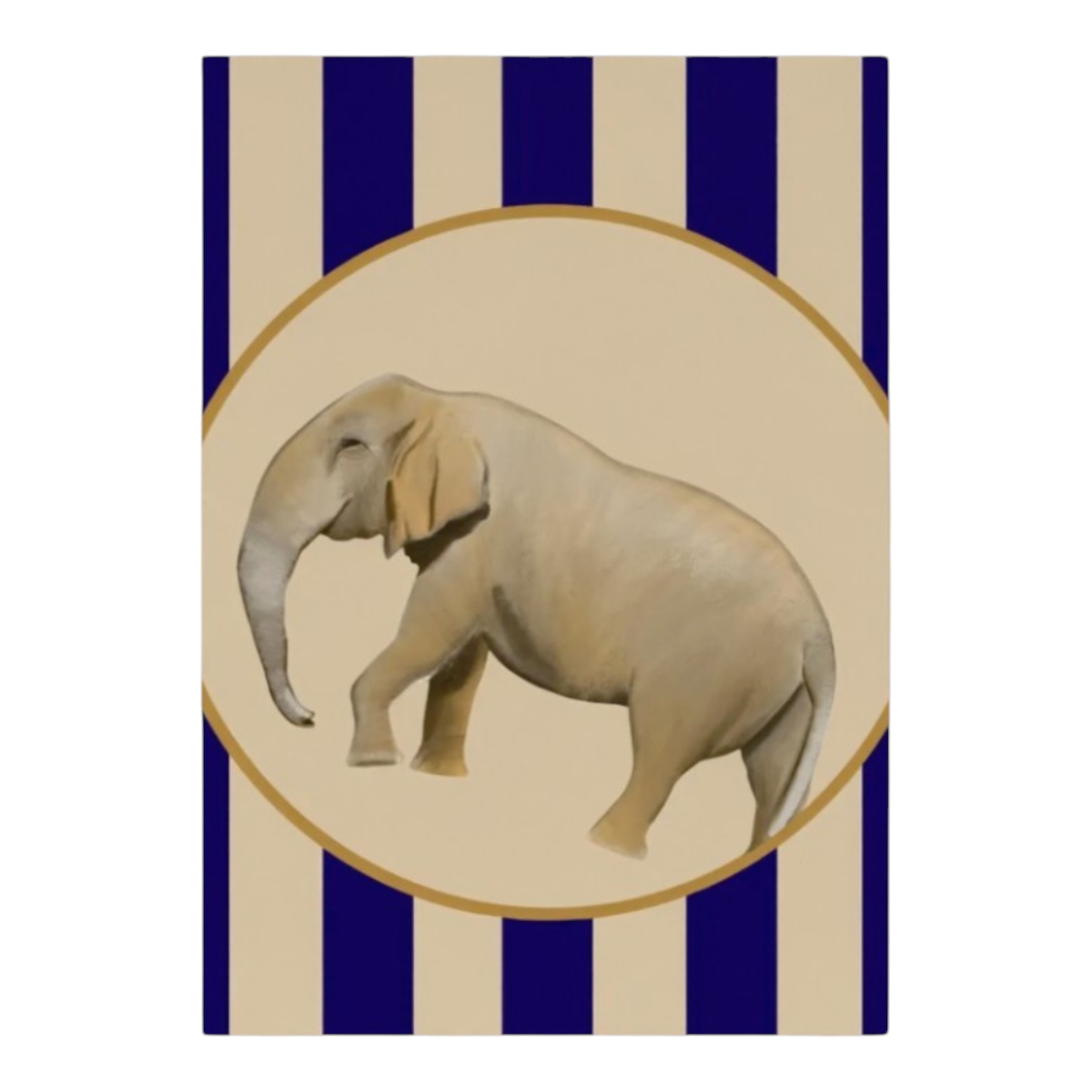 Portrait of an Elephant Art Print