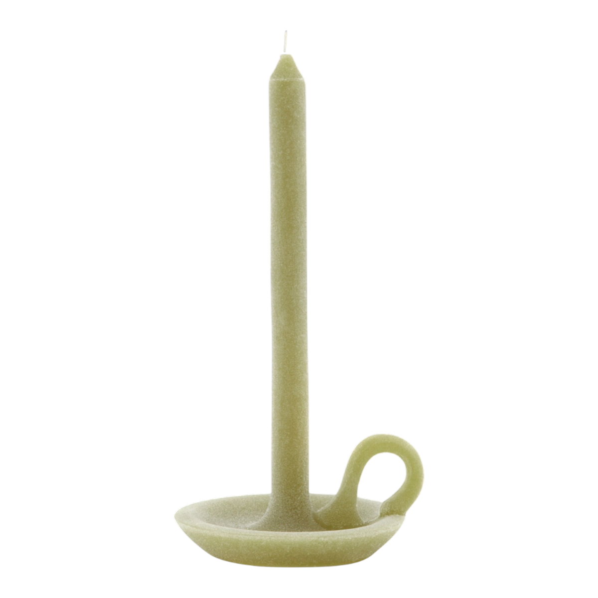 Tall Olive Candle