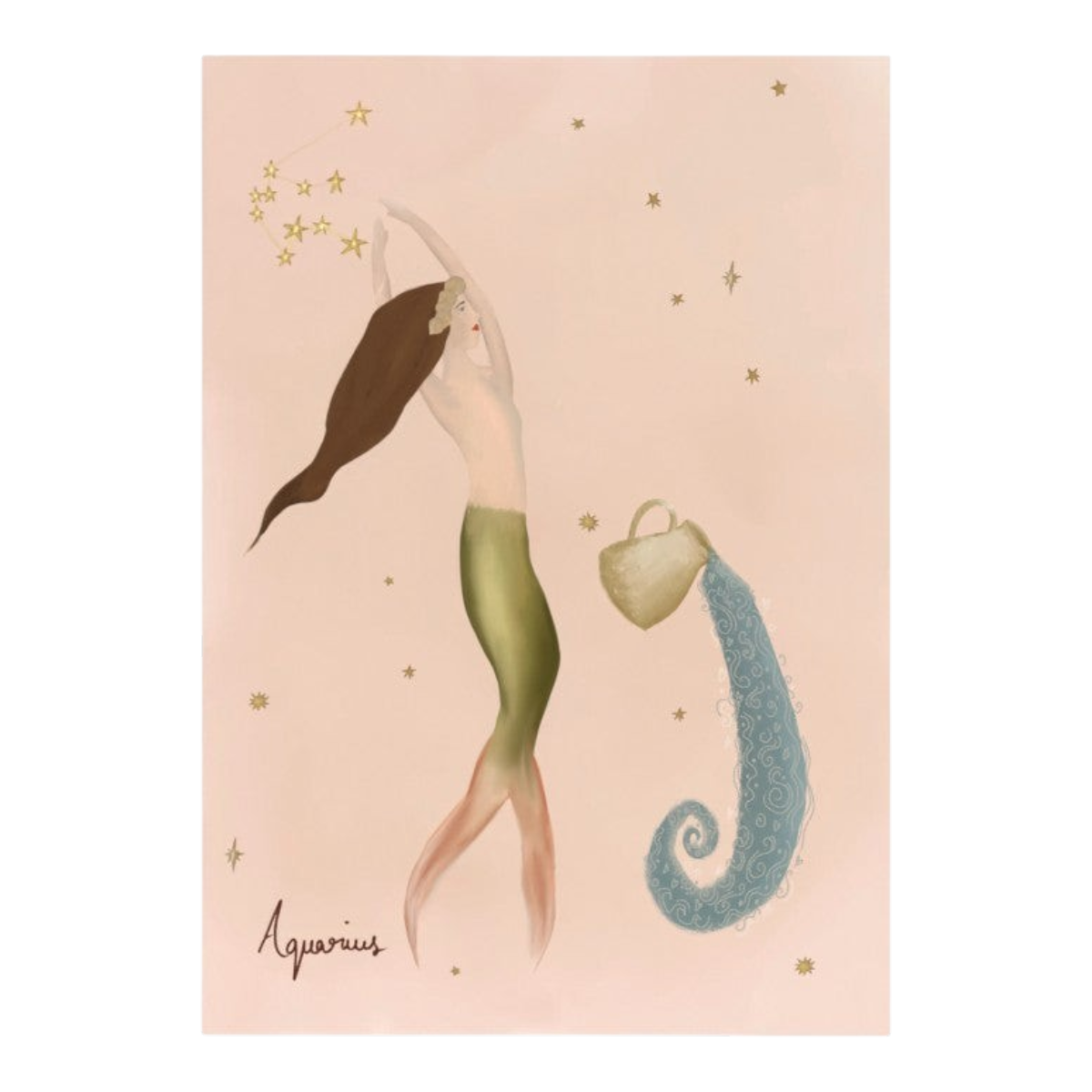 Aquarius Art Print