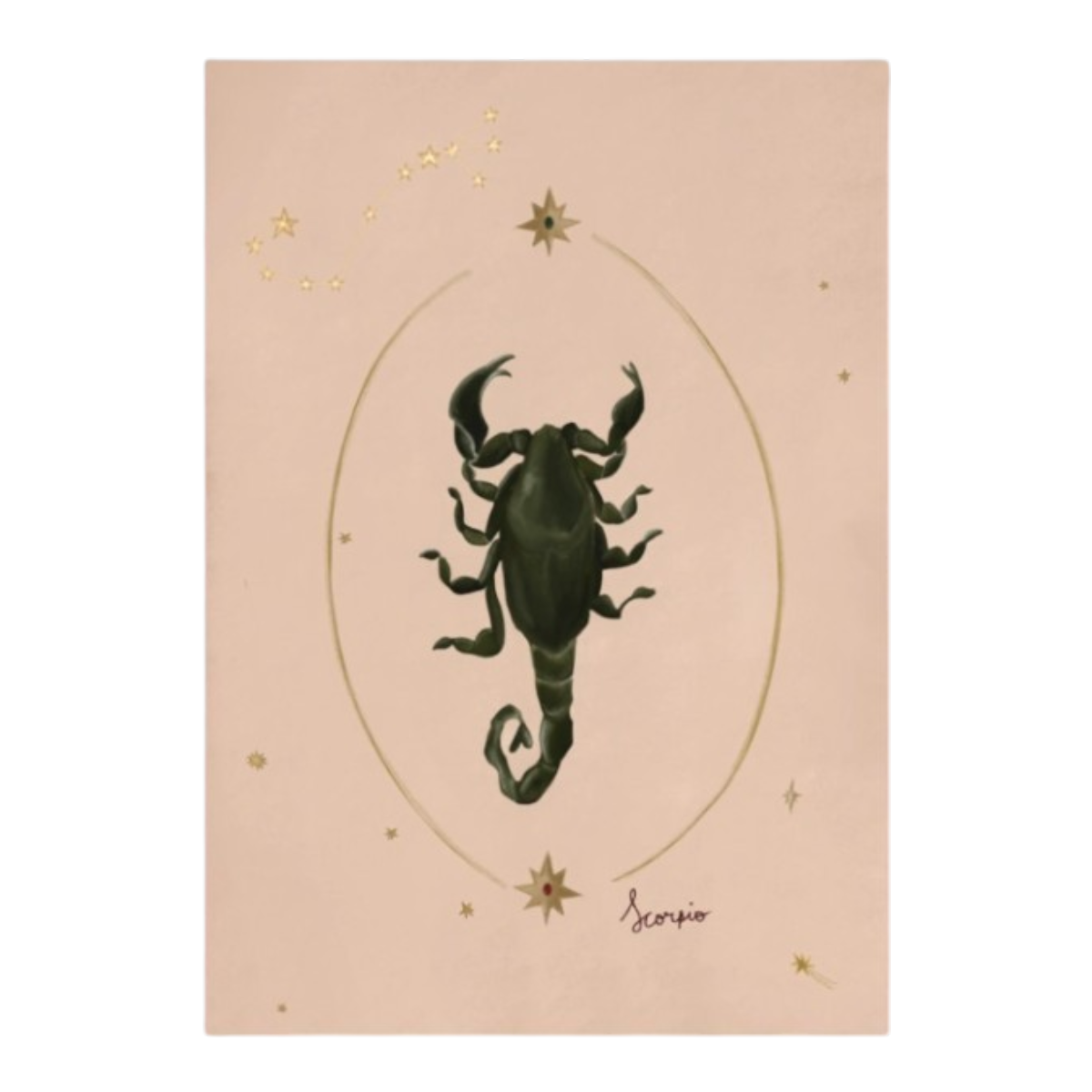 Scorpio Art Print