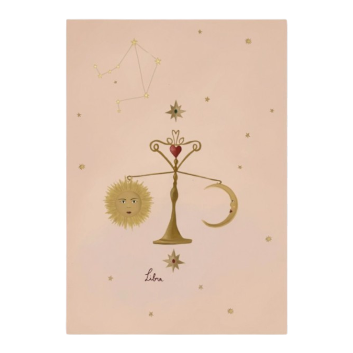 Libra Art Print