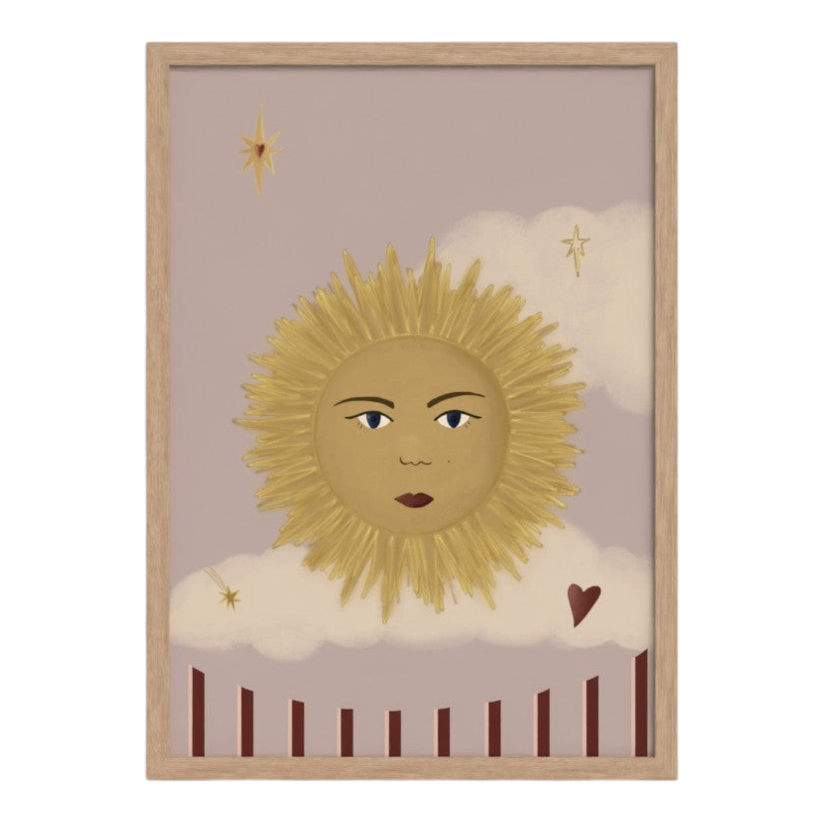 Le Soleil D'Amour Art Print