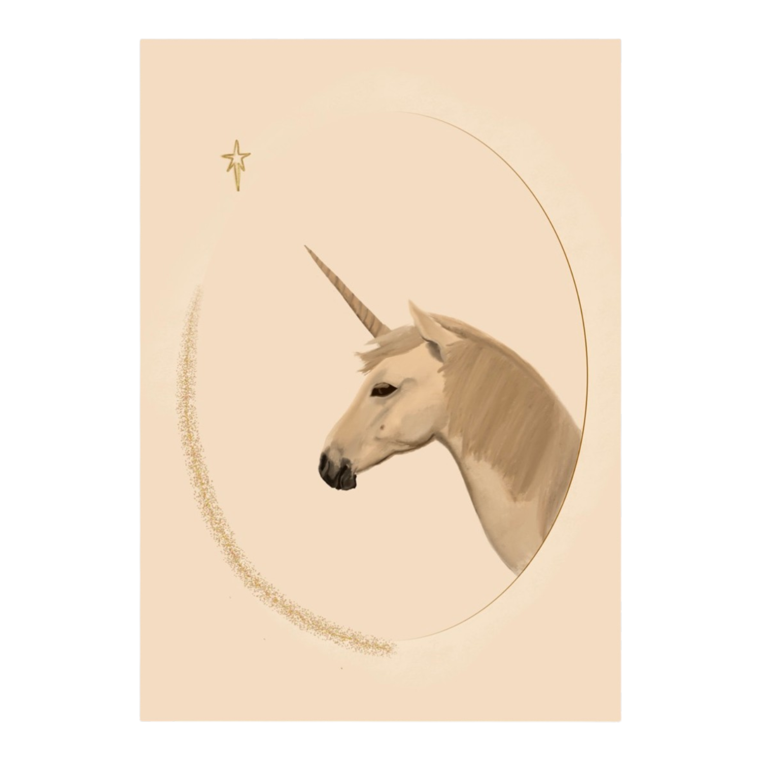 I believe in Unicorns Art Print