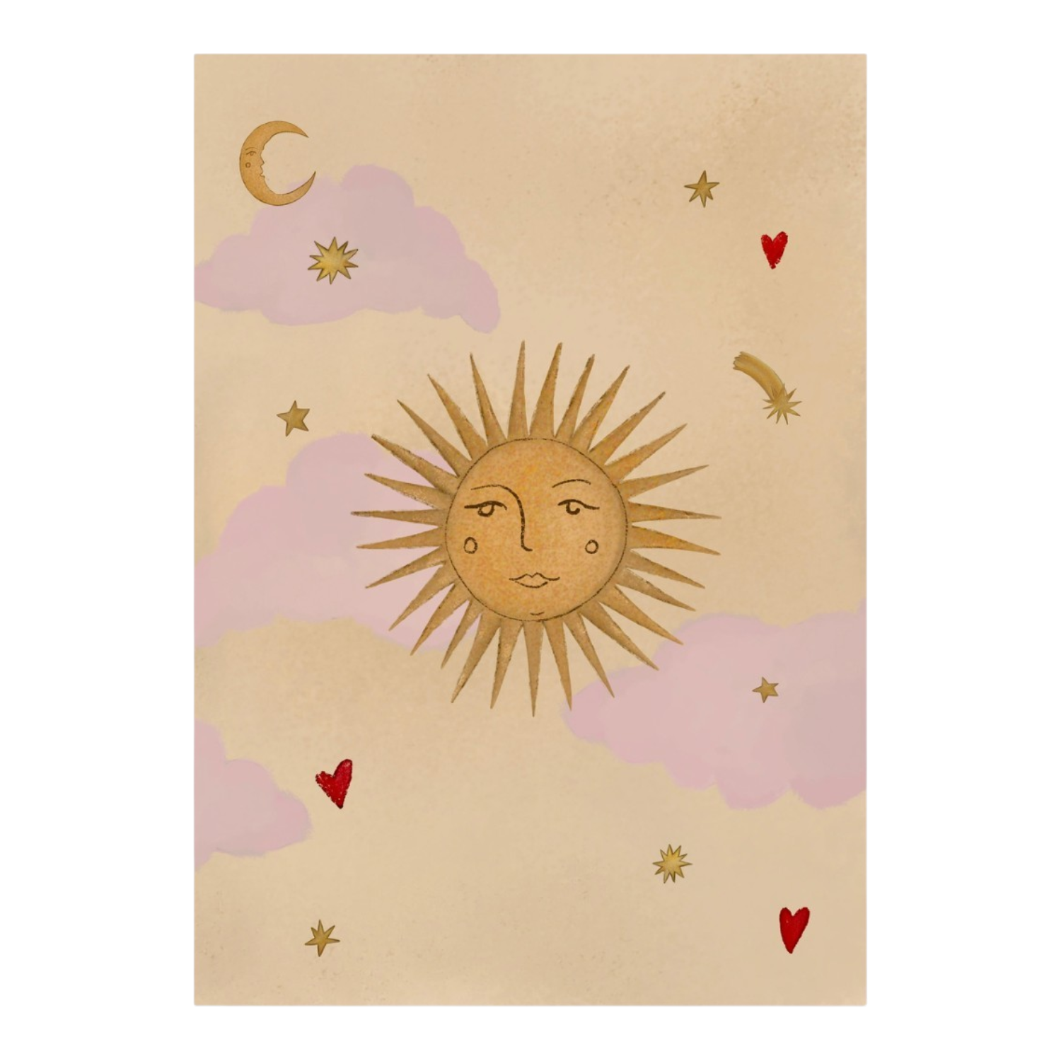 Le Soleil Art Print