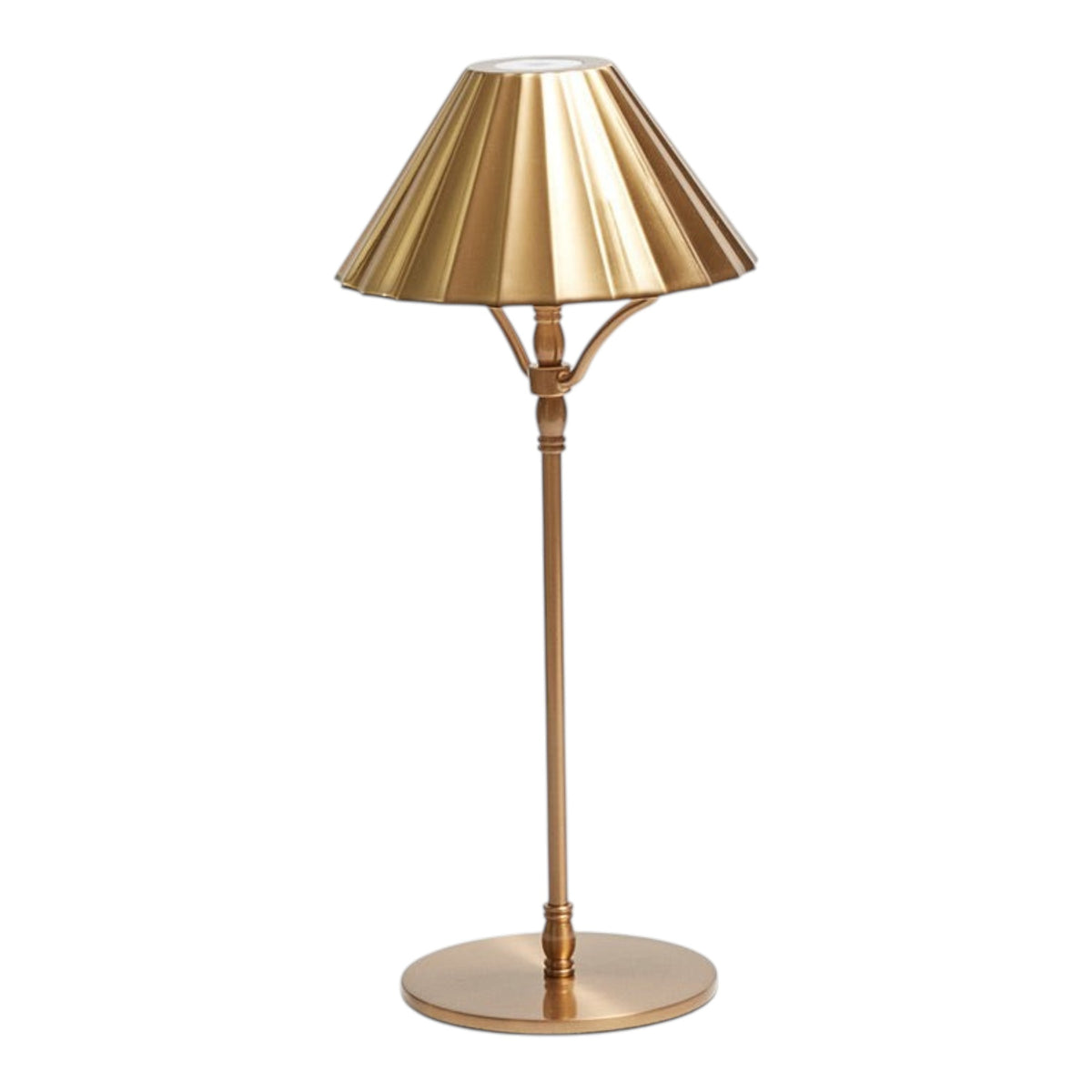 Ophelia Rechargeable Brass Table Lamp