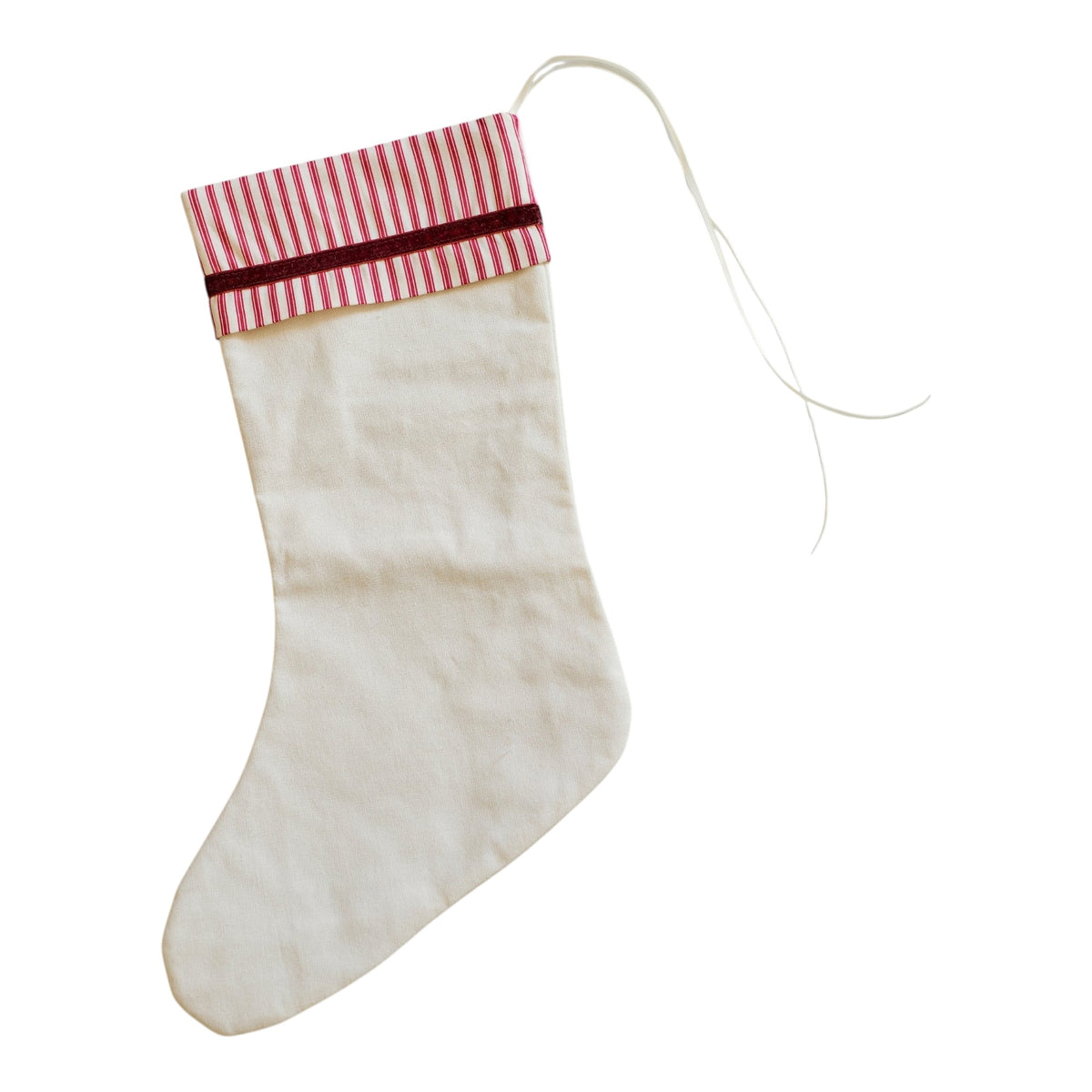 Cotton Christmas Stocking