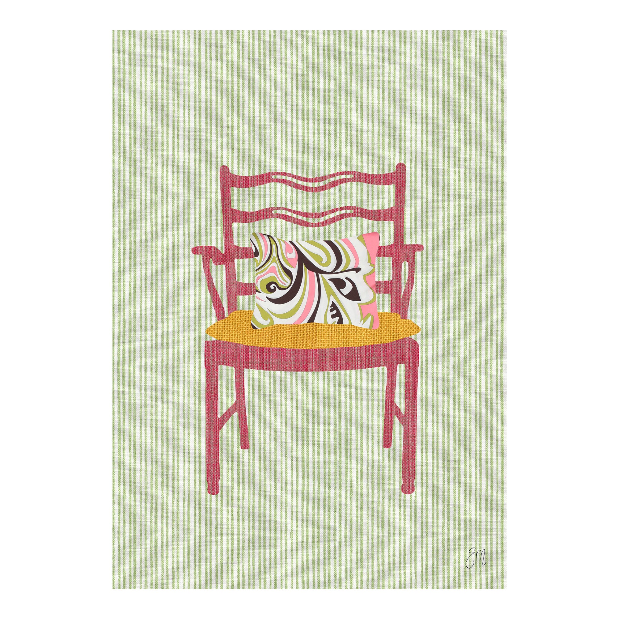 The Emilio Chair Print