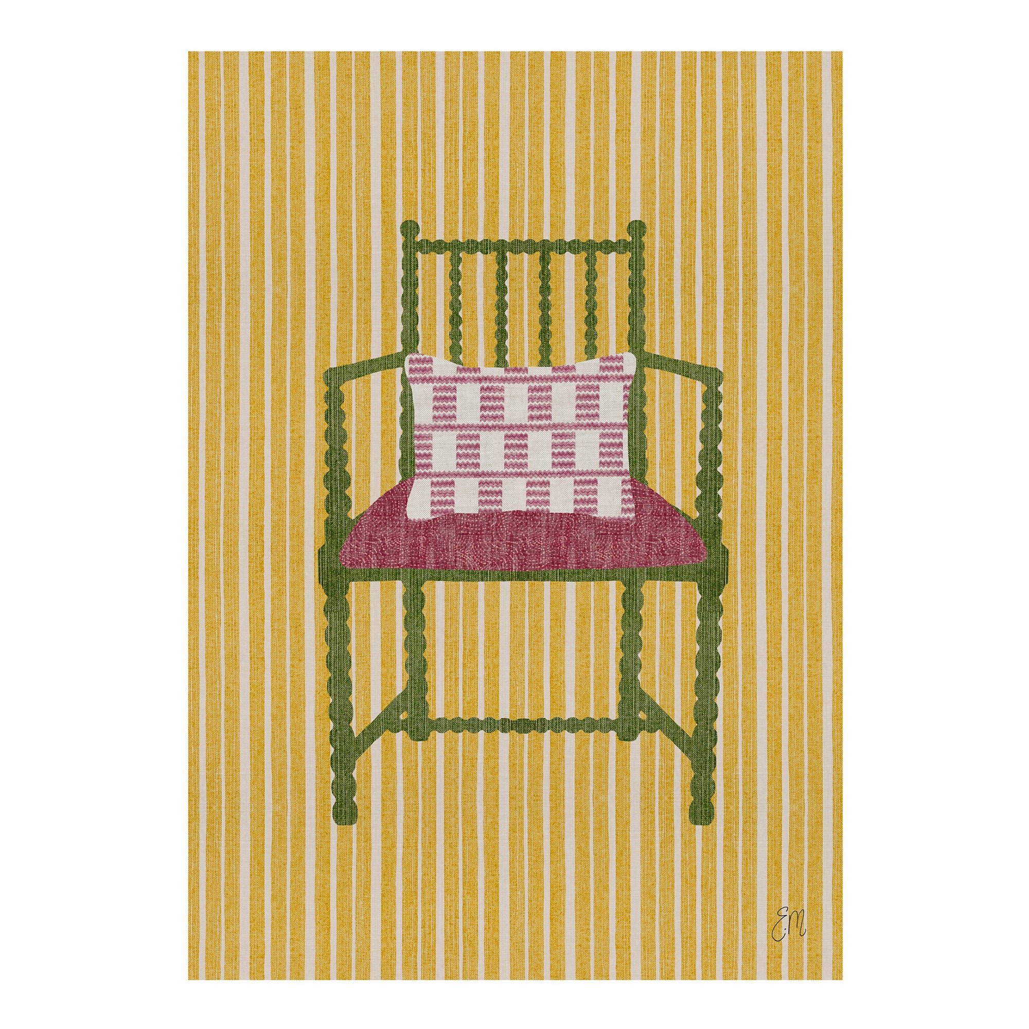 The Tom & Martin Chair Print