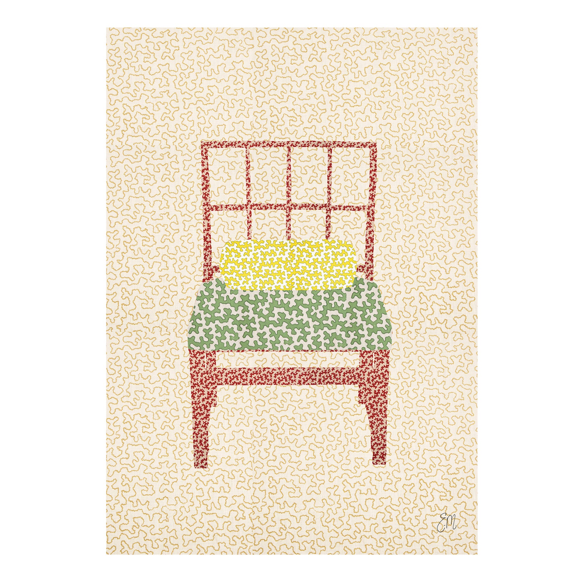 The Sibyl Chair Print