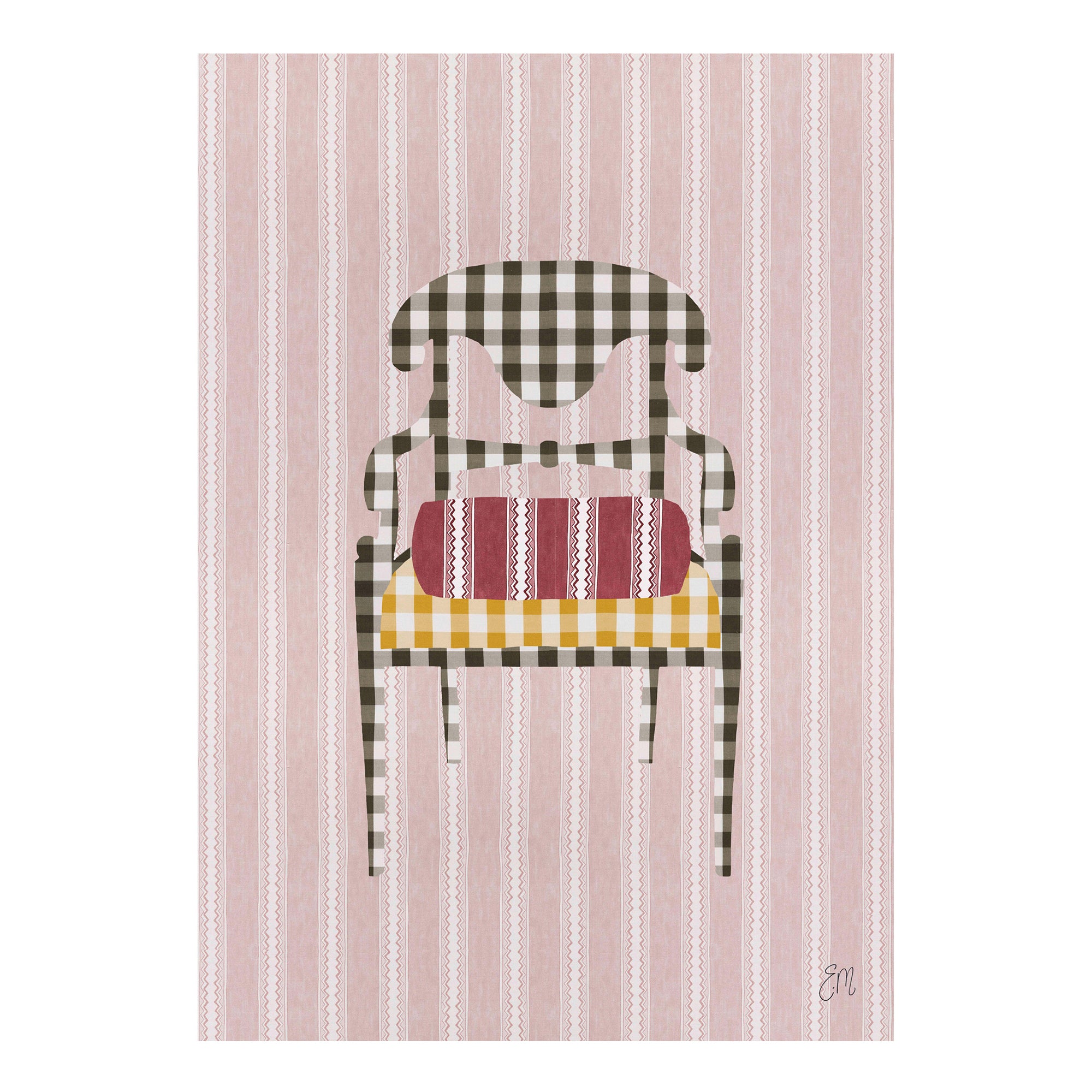 The Mary & Nicole Chair Print