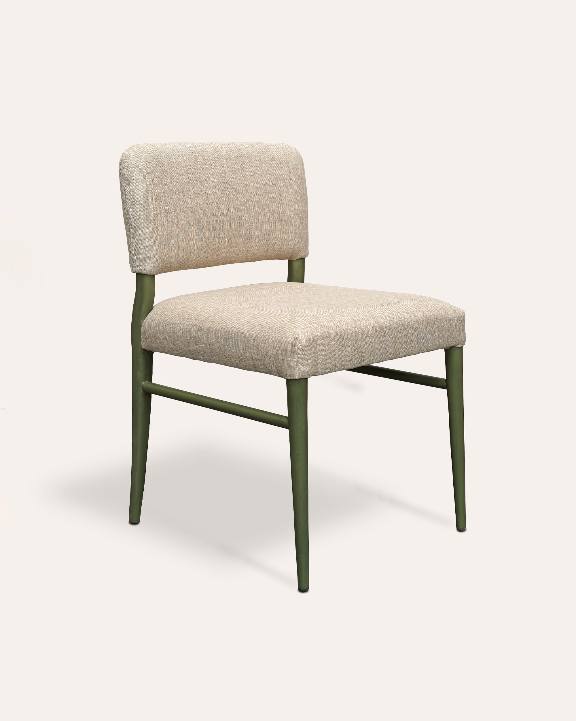 Wensum Dining Chairs - Green/Natural