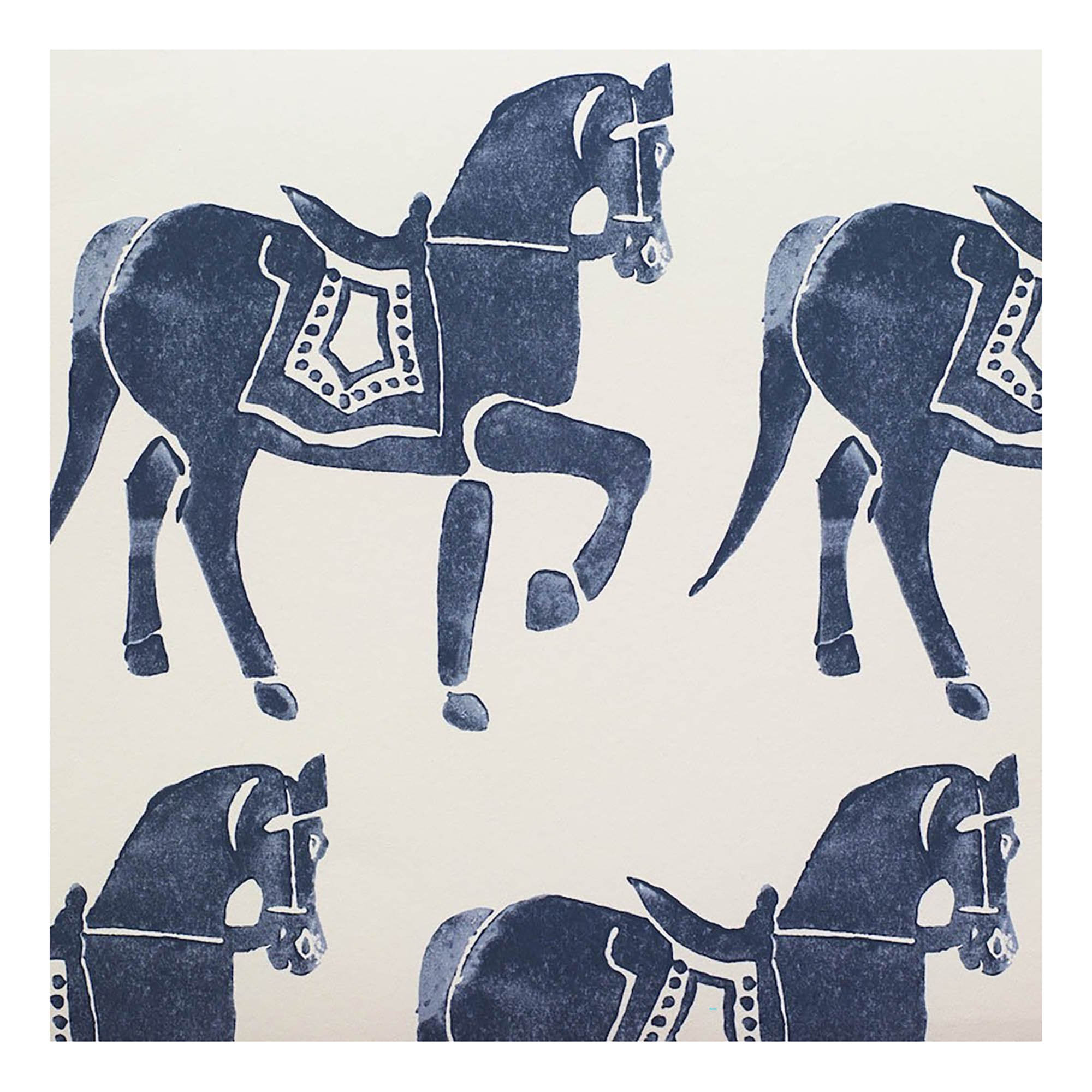 Marwari Horse Wallpaper Blue