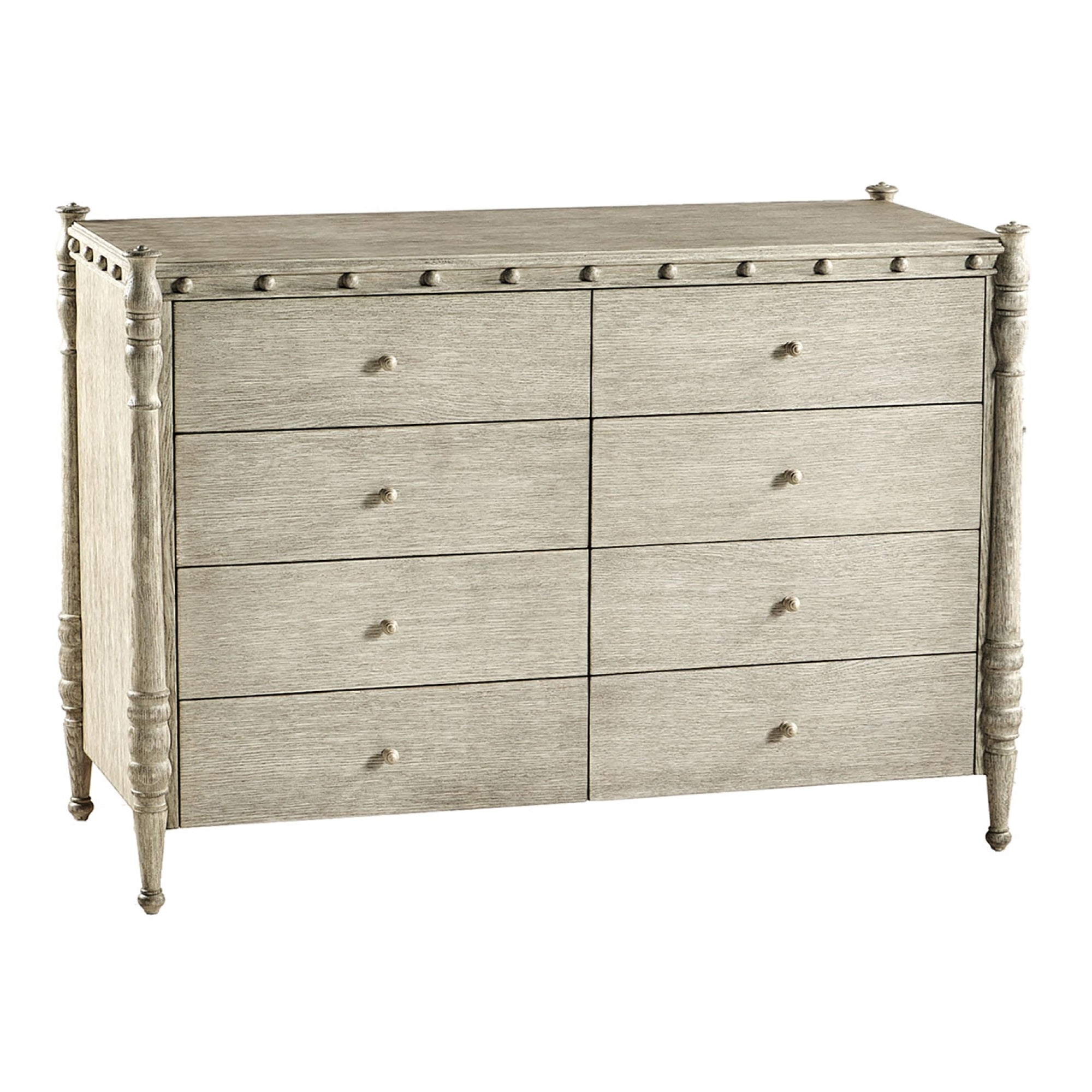 Morris Greyed Oak Dresser