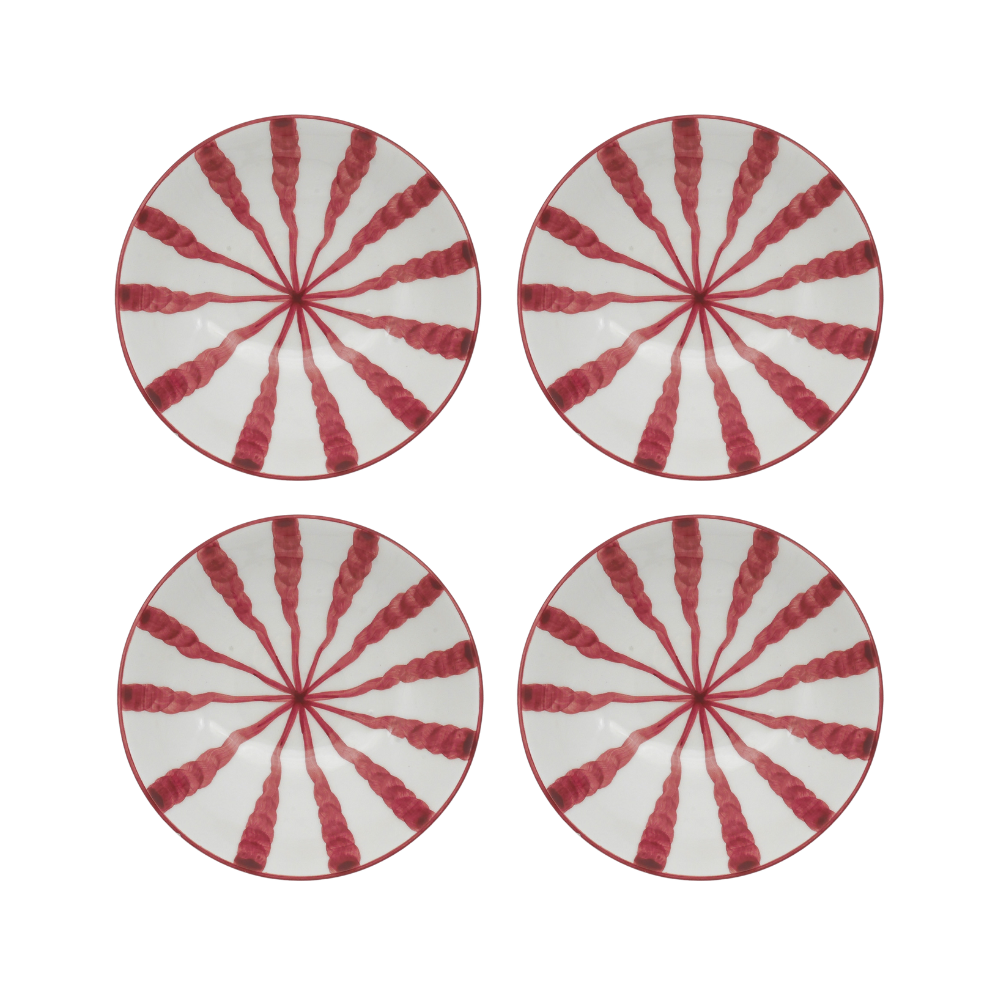 Wave Pasta Bowl - Set Of 4 - Choose Your Colour