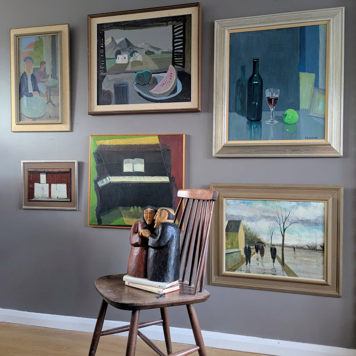 The Piano Oil Painting