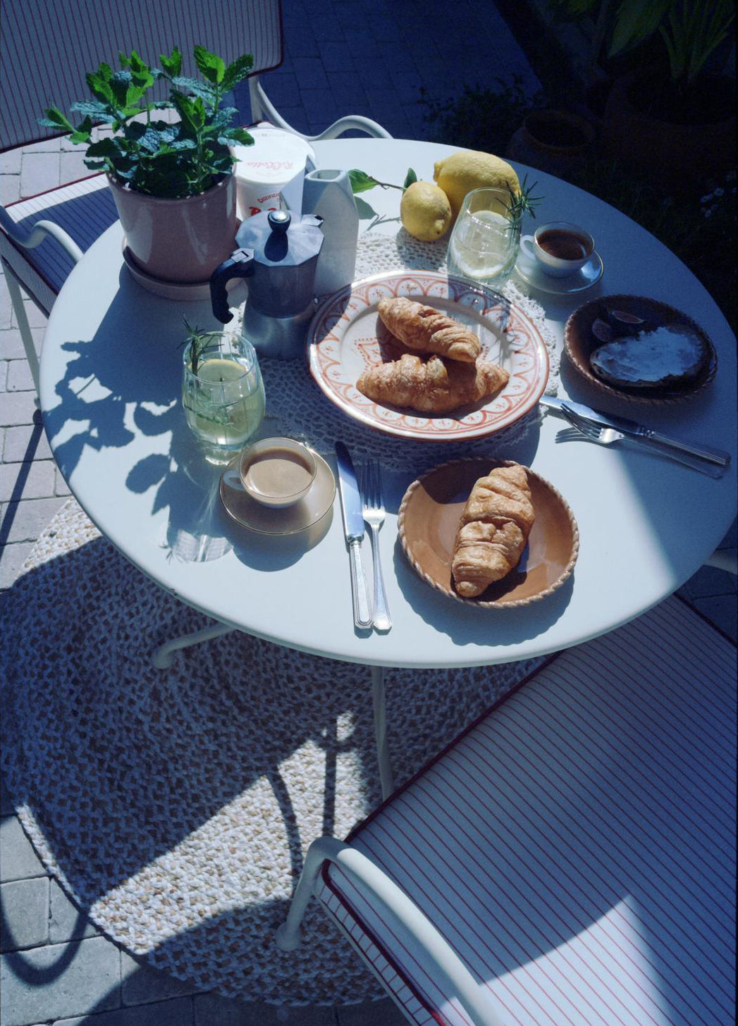 Panarea 4 Seater Table in Spritz