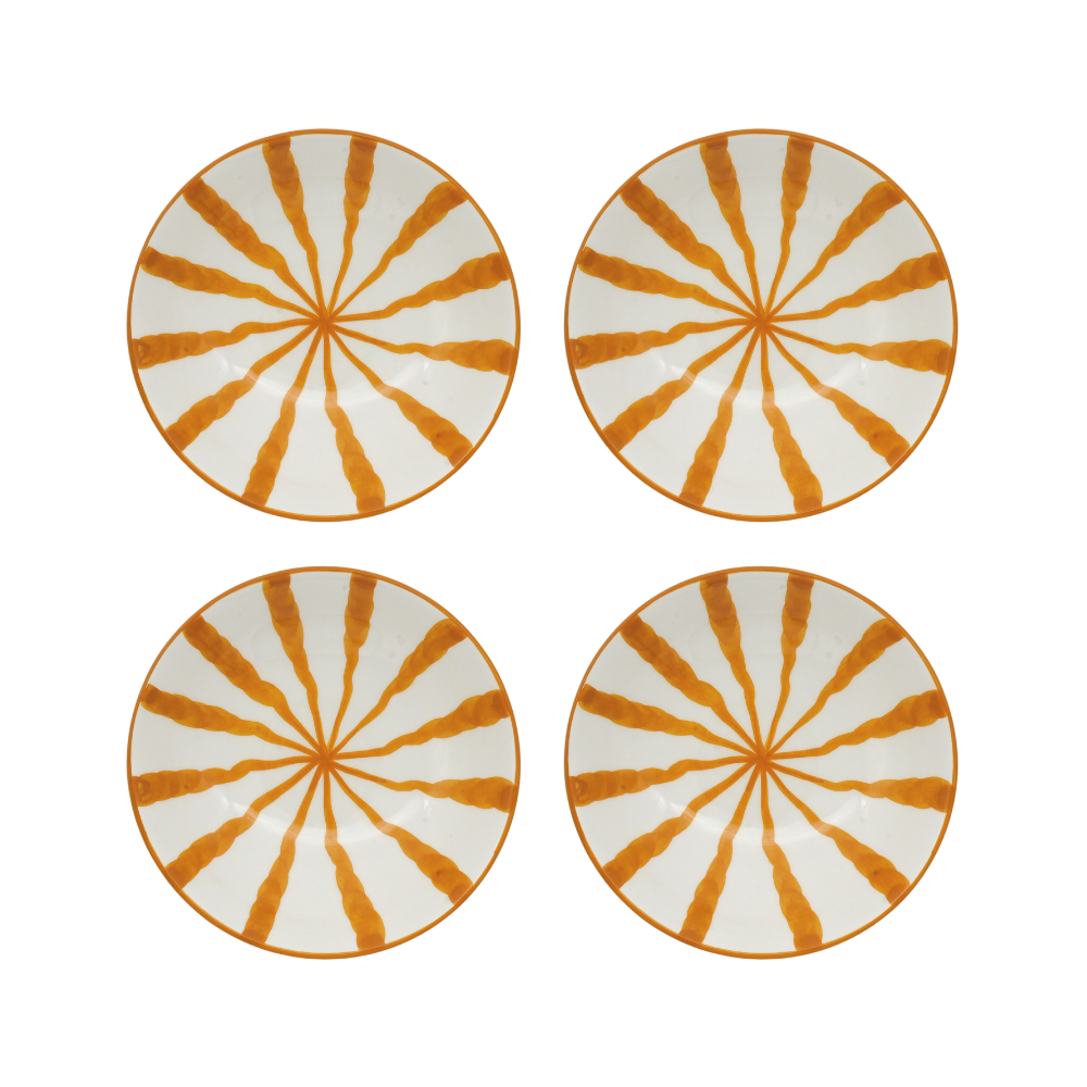 Wave Pasta Bowl - Set Of 4 - Choose Your Colour