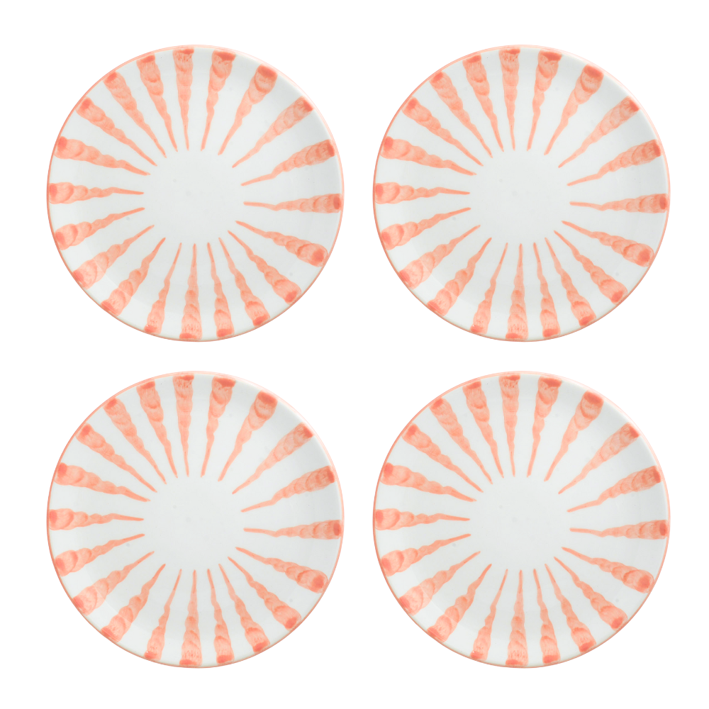 Wave Dinner Plate - Set Of 4 - Choose Your Colour