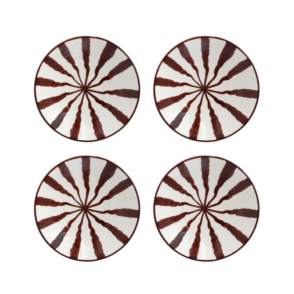 Wave Pasta Bowl - Set Of 4 - Choose Your Colour