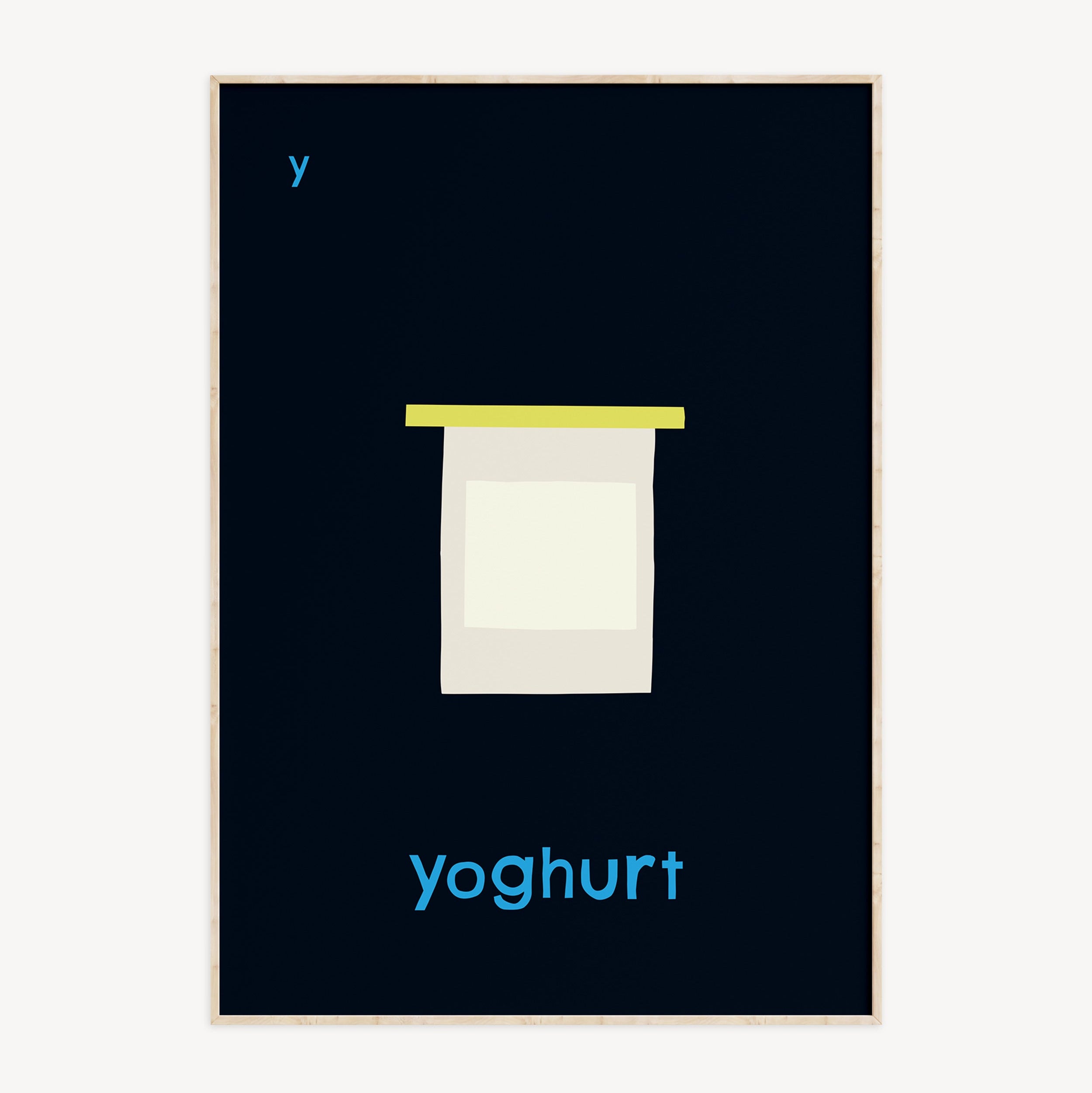 Y for Yoghurt | Giclée Fine Art Print