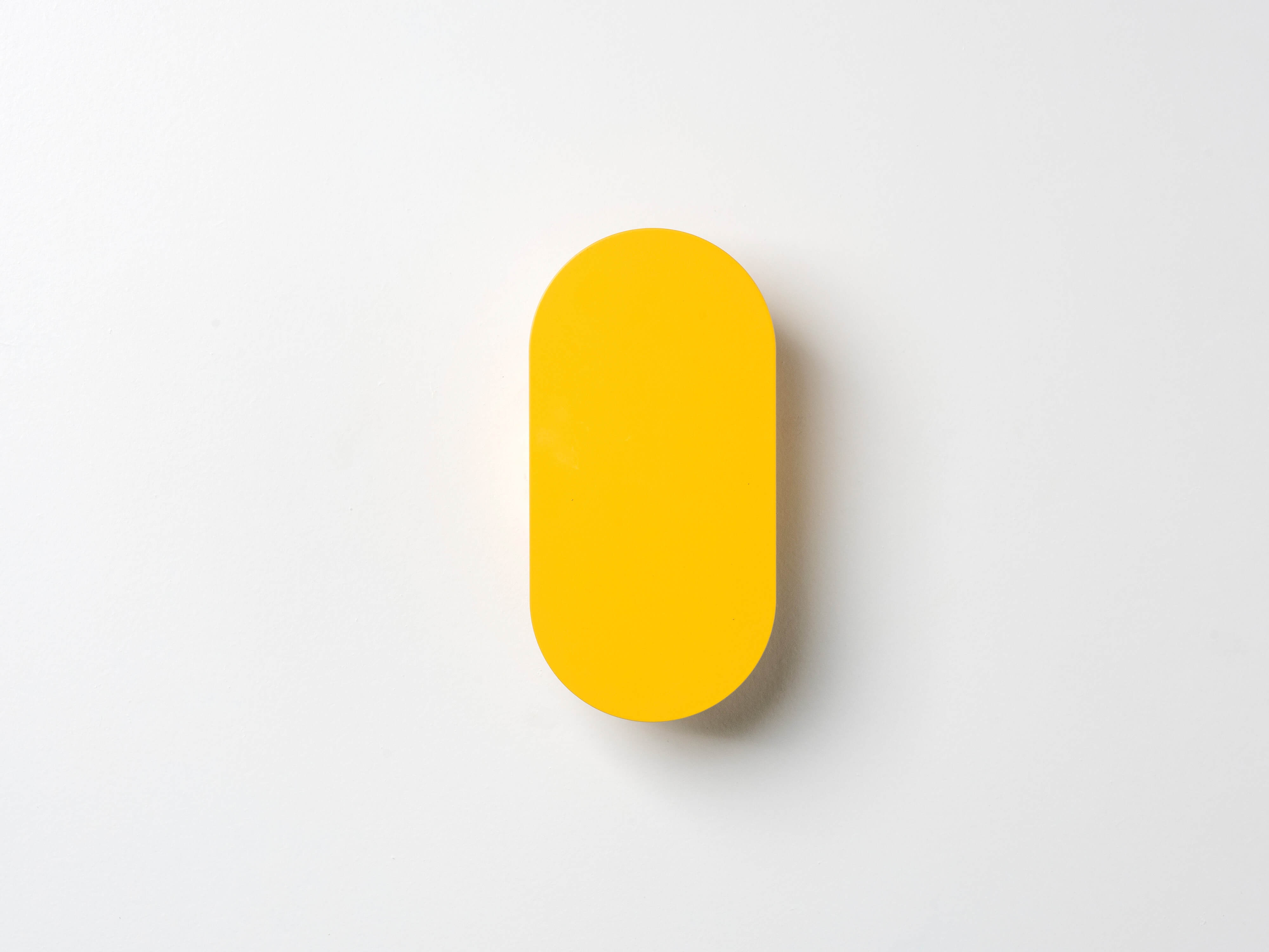 Yolk yellow mini diffuser wall light