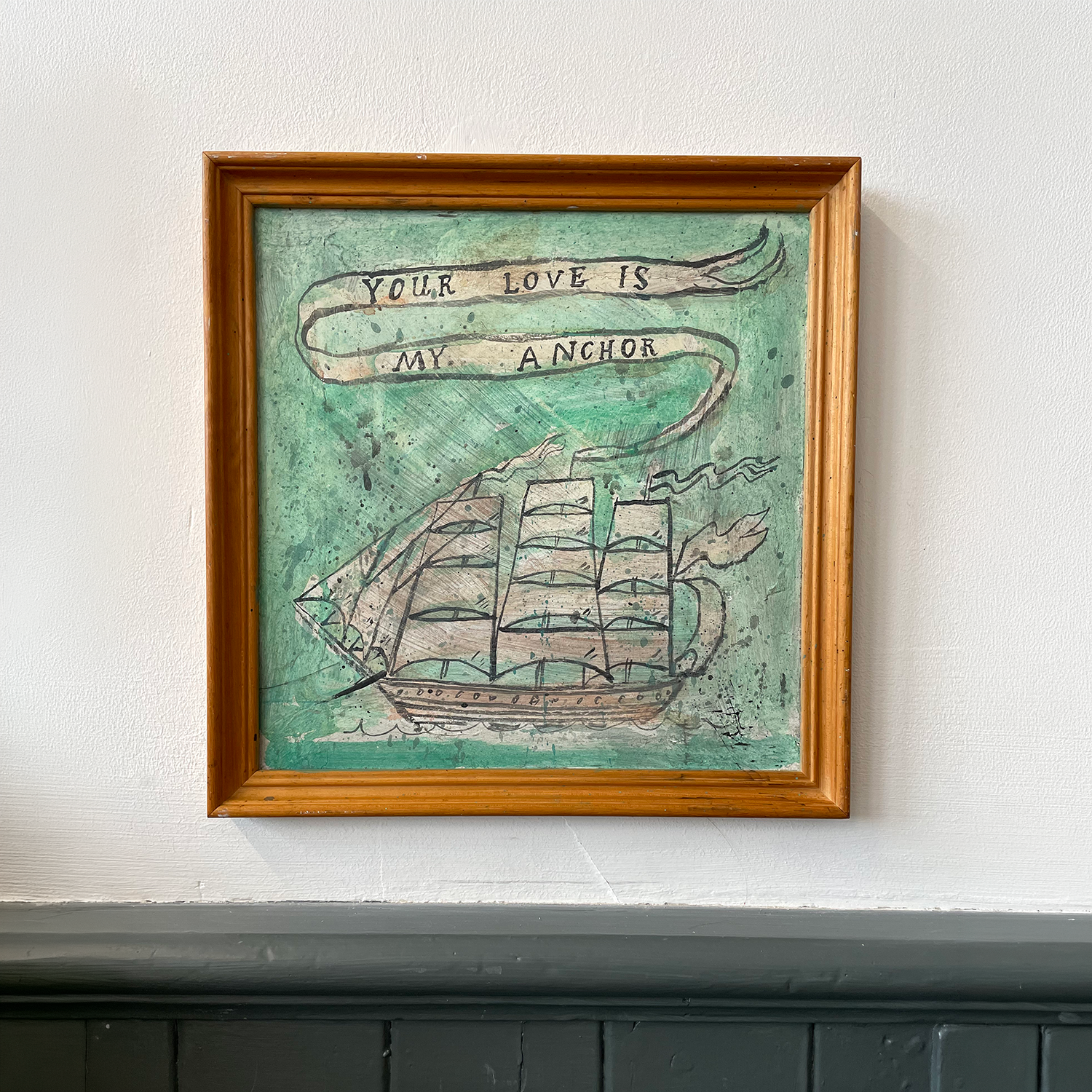Your Love Is My Anchor Painting