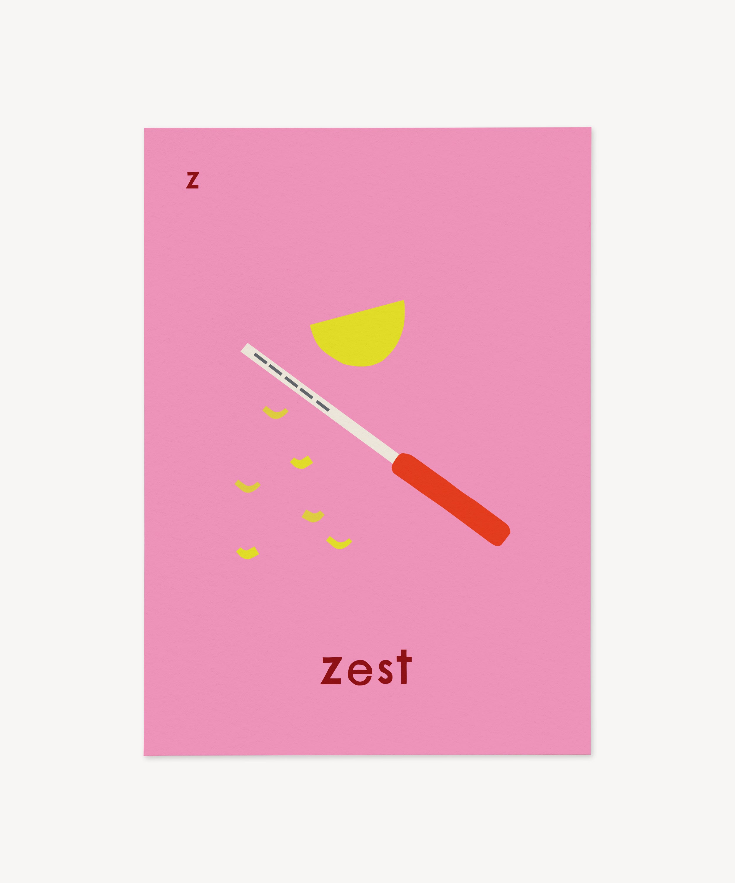 Z for Zest | Giclée Fine Art Print