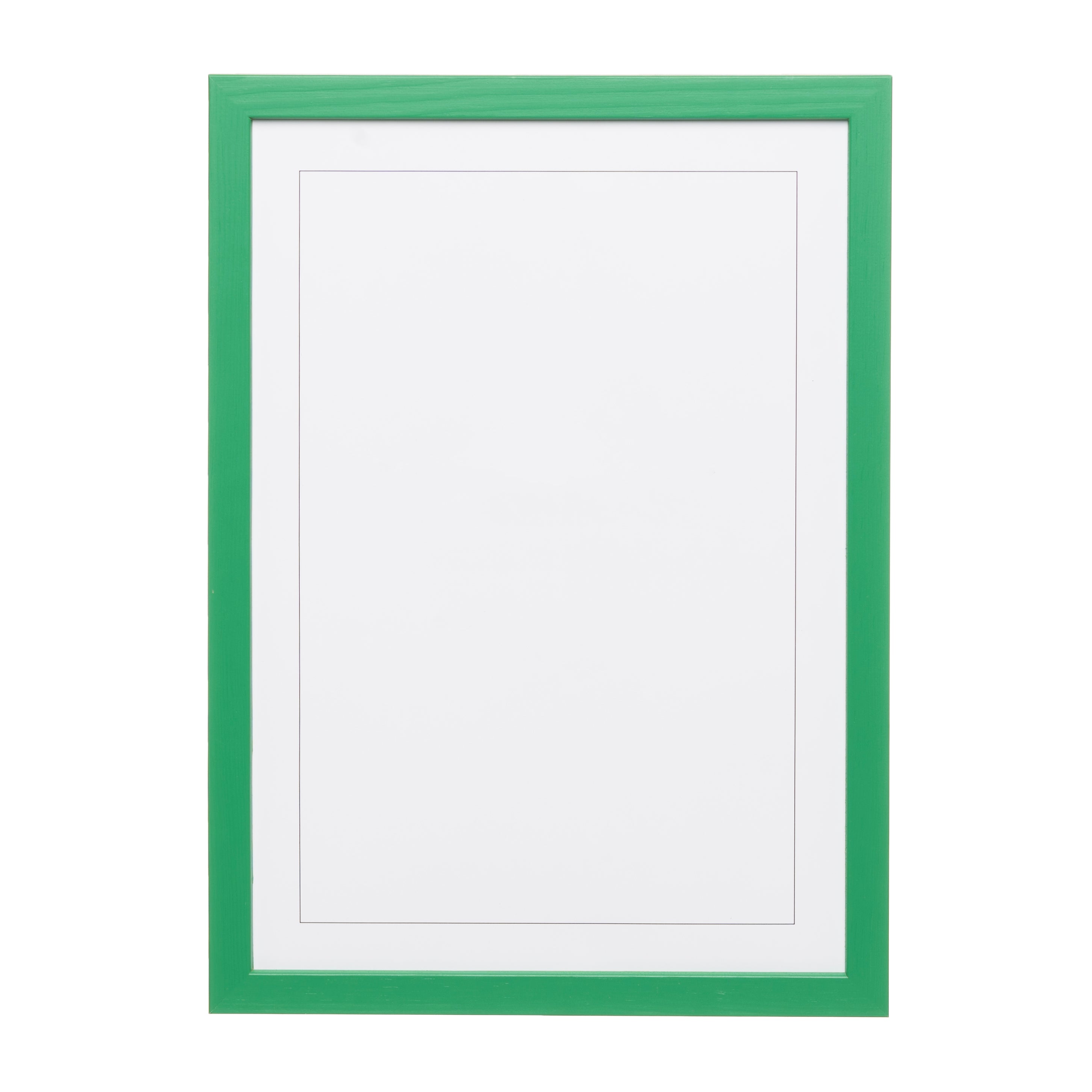 Emerald Green Wood Picture Frame