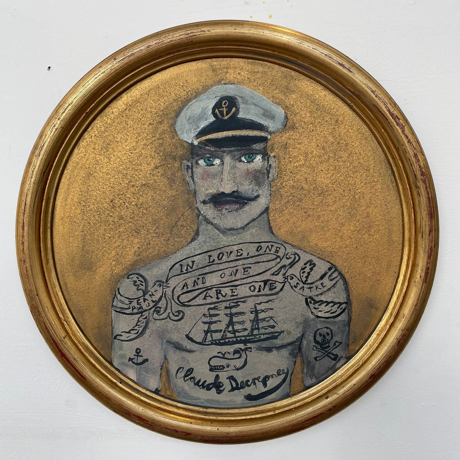 “In Love, One and One Are One” Painting by Gary Ray Smith x Chloe Woods