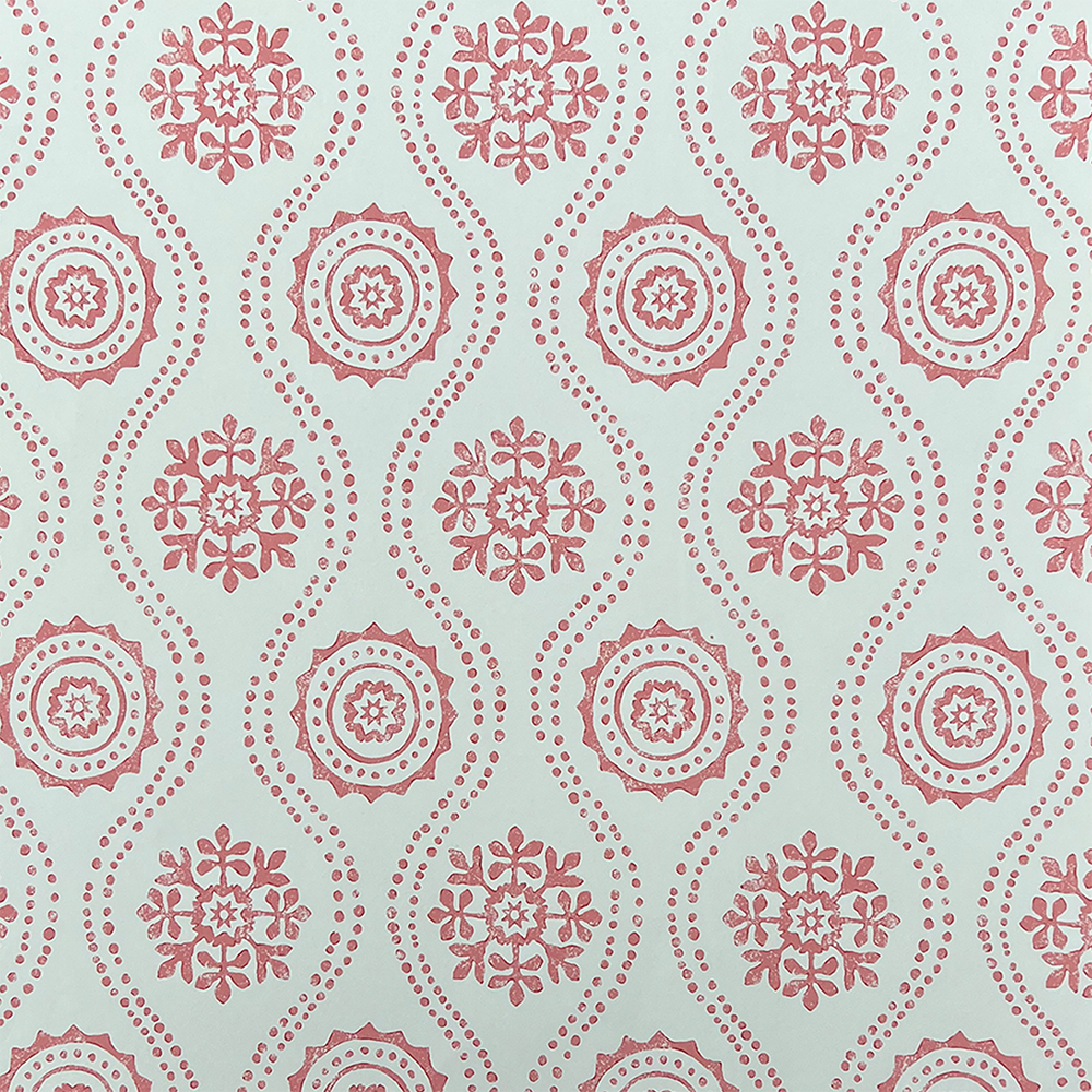 Honfleur Wallpaper - Coral