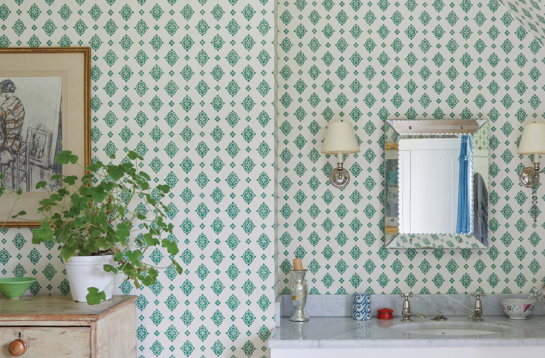 Sovana Wallpaper - Emerald