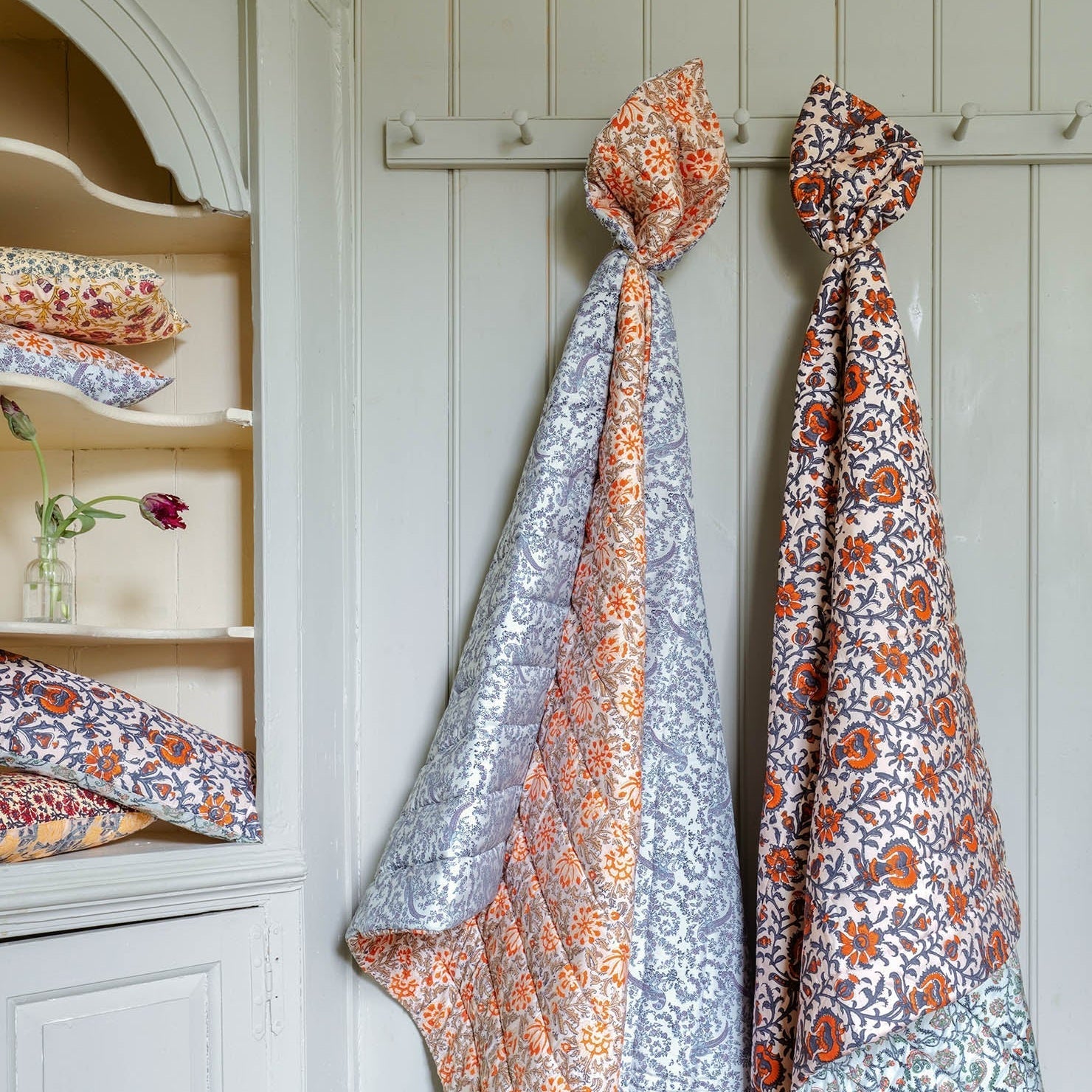 Zaha Silk Reversible Quilt