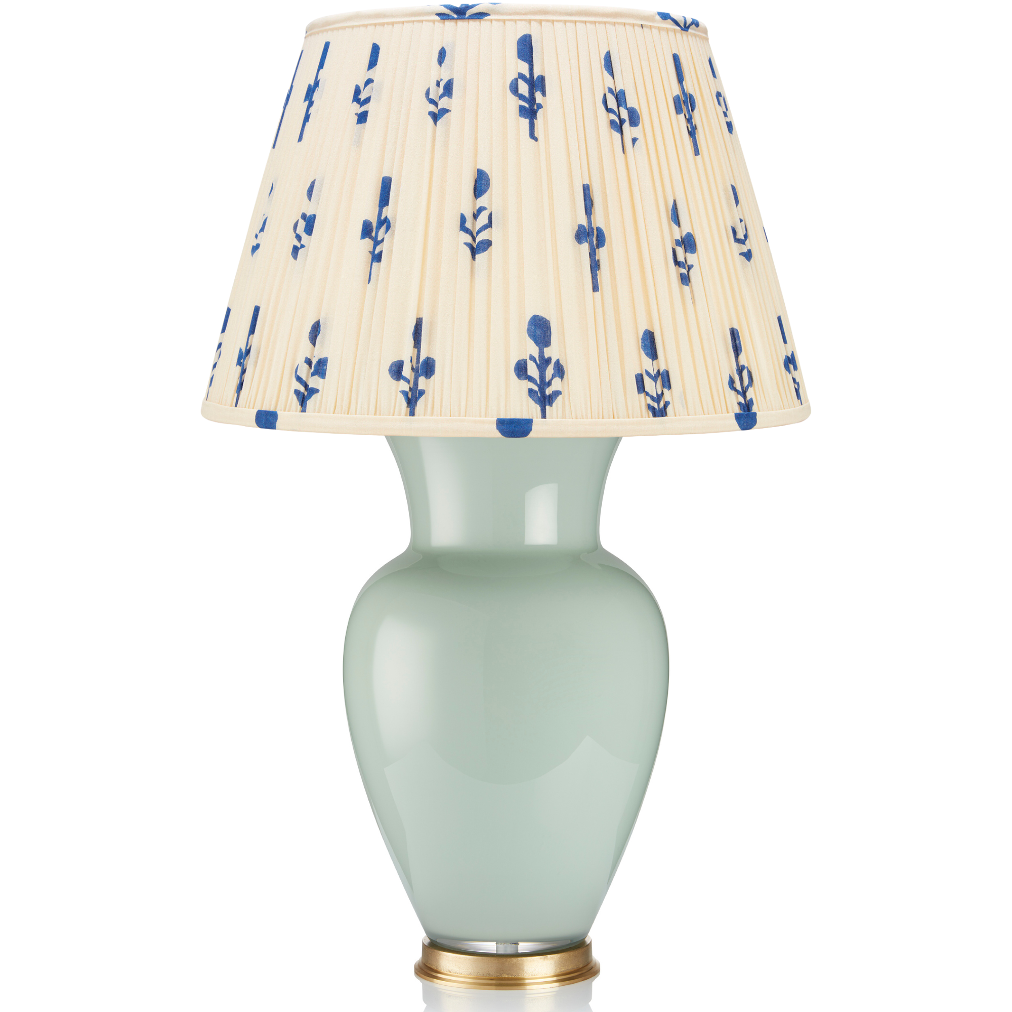 THE BLUE ROSE LAMPSHADE