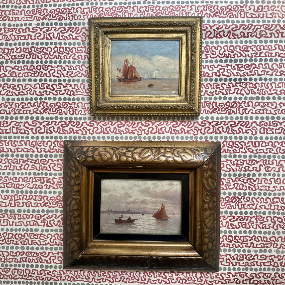 Silver Sea Oil Painting