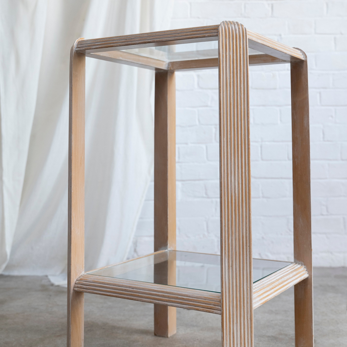 Pencil Reed Side Table