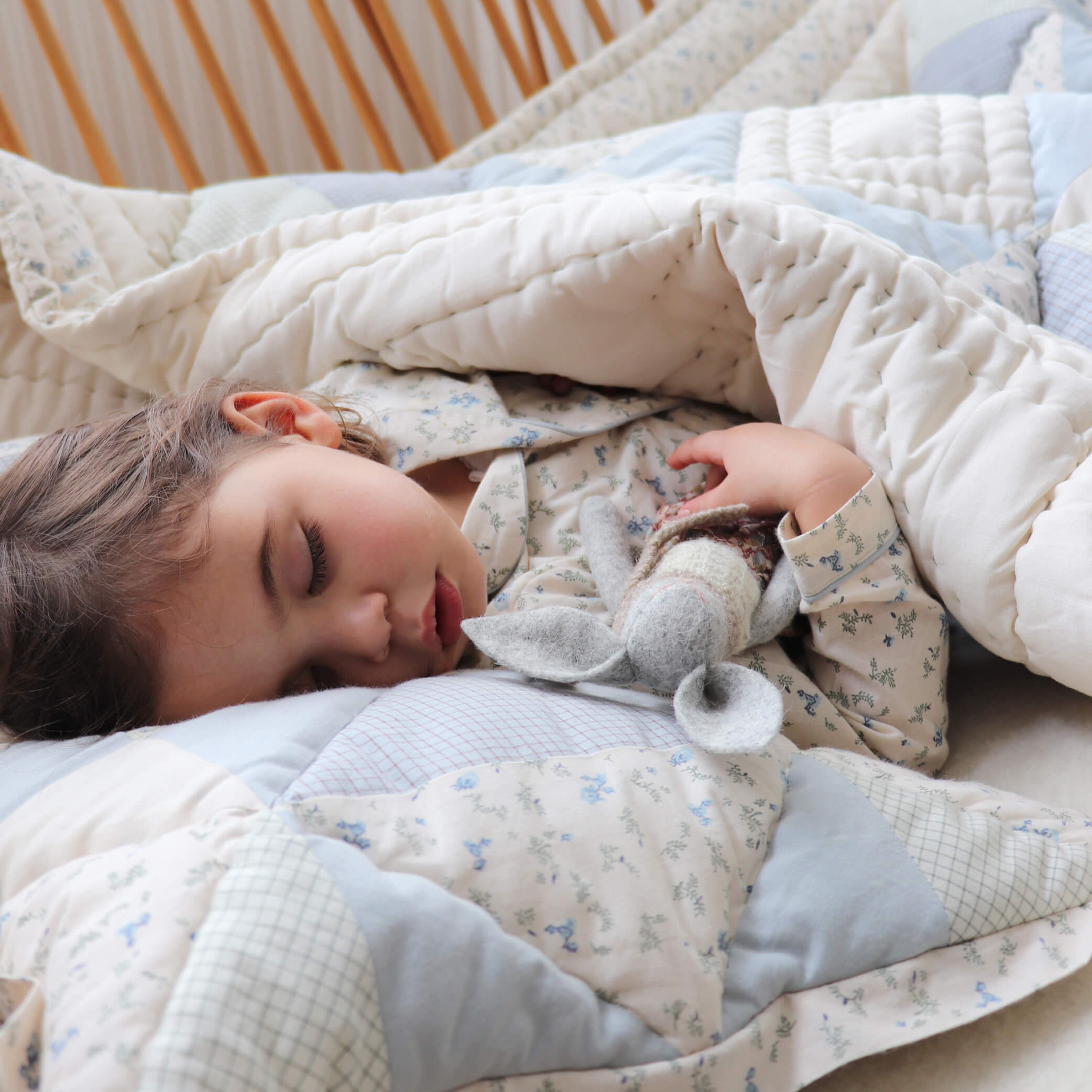 Bella Reversible Patchwork Quilted Blanket | Limited Edition